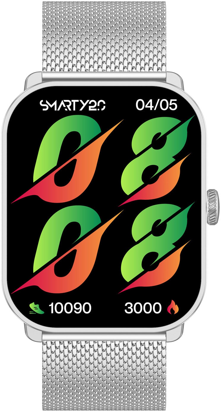 Smartwatch »Smarty 2.0«, (/ 1,78 Zoll),)