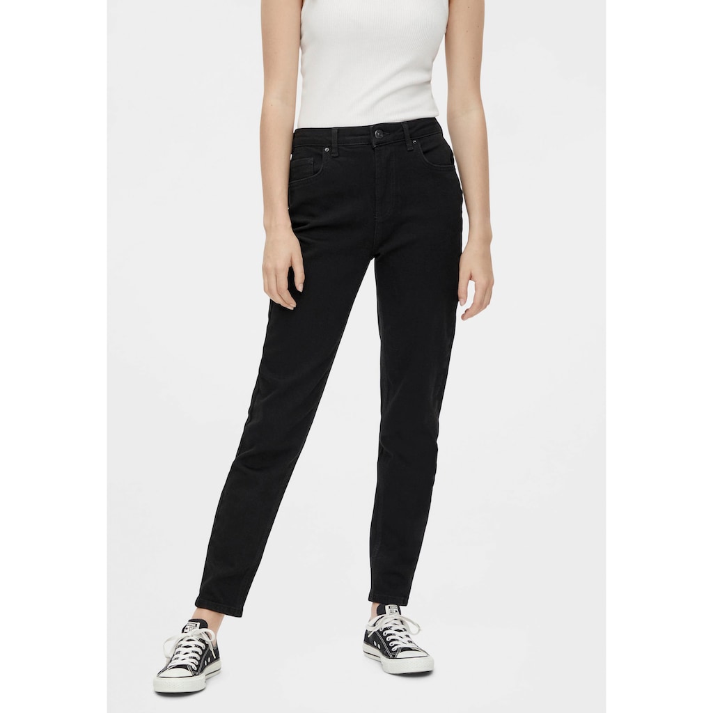 pieces Mom-Jeans »PCLEAH«, mit High-Waist