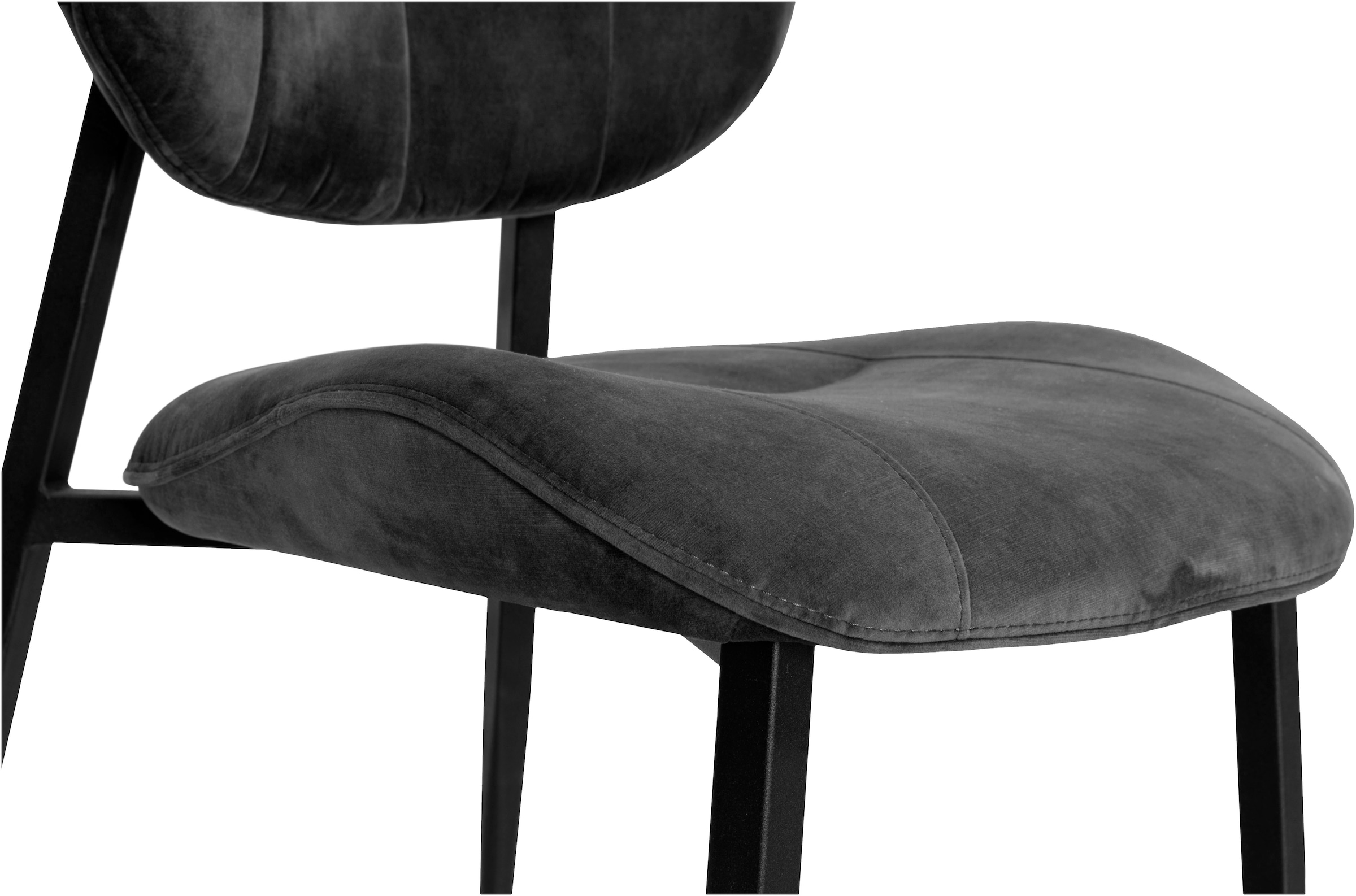 OMG Design Esszimmerstuhl »Jona«, (Set), 2 St., Stoff, Küchenstuhl Polsterstuhl, In drei stilvollen Farben erhältlich