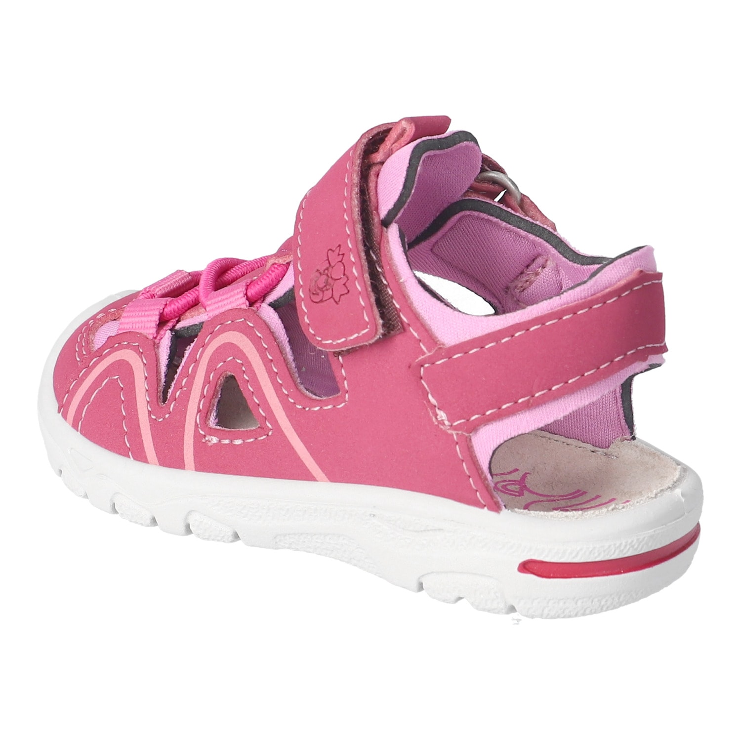 PEPINO by RICOSTA Sandale »Gary WMS: mittel«  Badeschuh mit Klett, Größenschablone zum Download