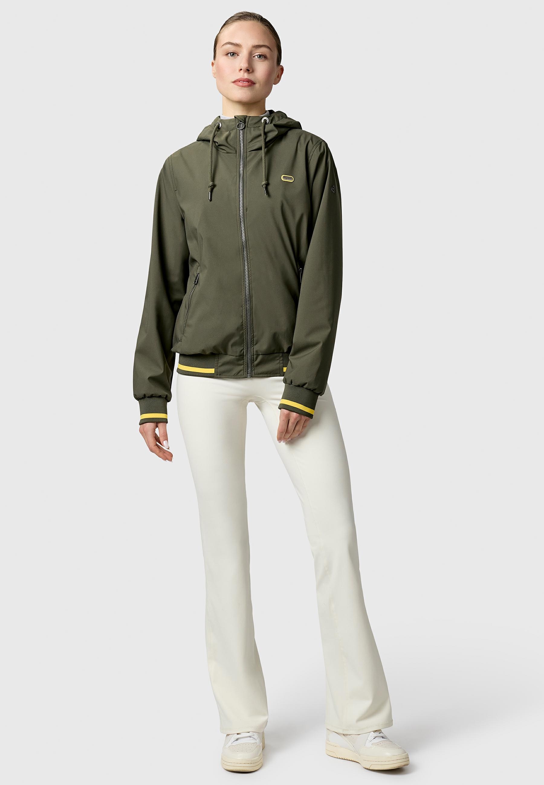 Ragwear Funktionsjacke »Funktionsjacke Oggie Sporty YOUMODO« mit Kapuze Wasserdichte und atmungsaktive Übergangsjacke