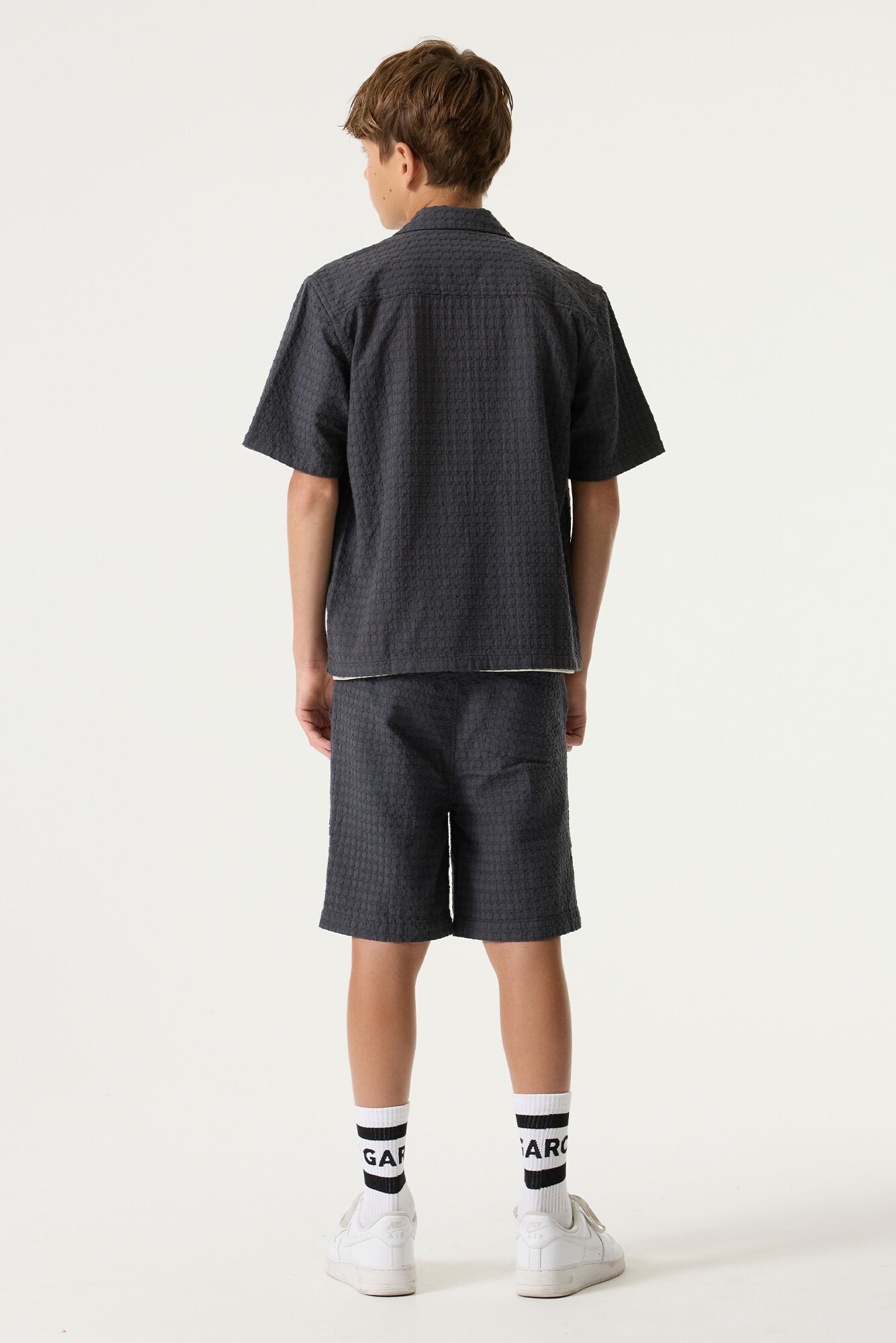 Garcia Shorts  in Waffle-Optik und mit Kordelzug, for Boys