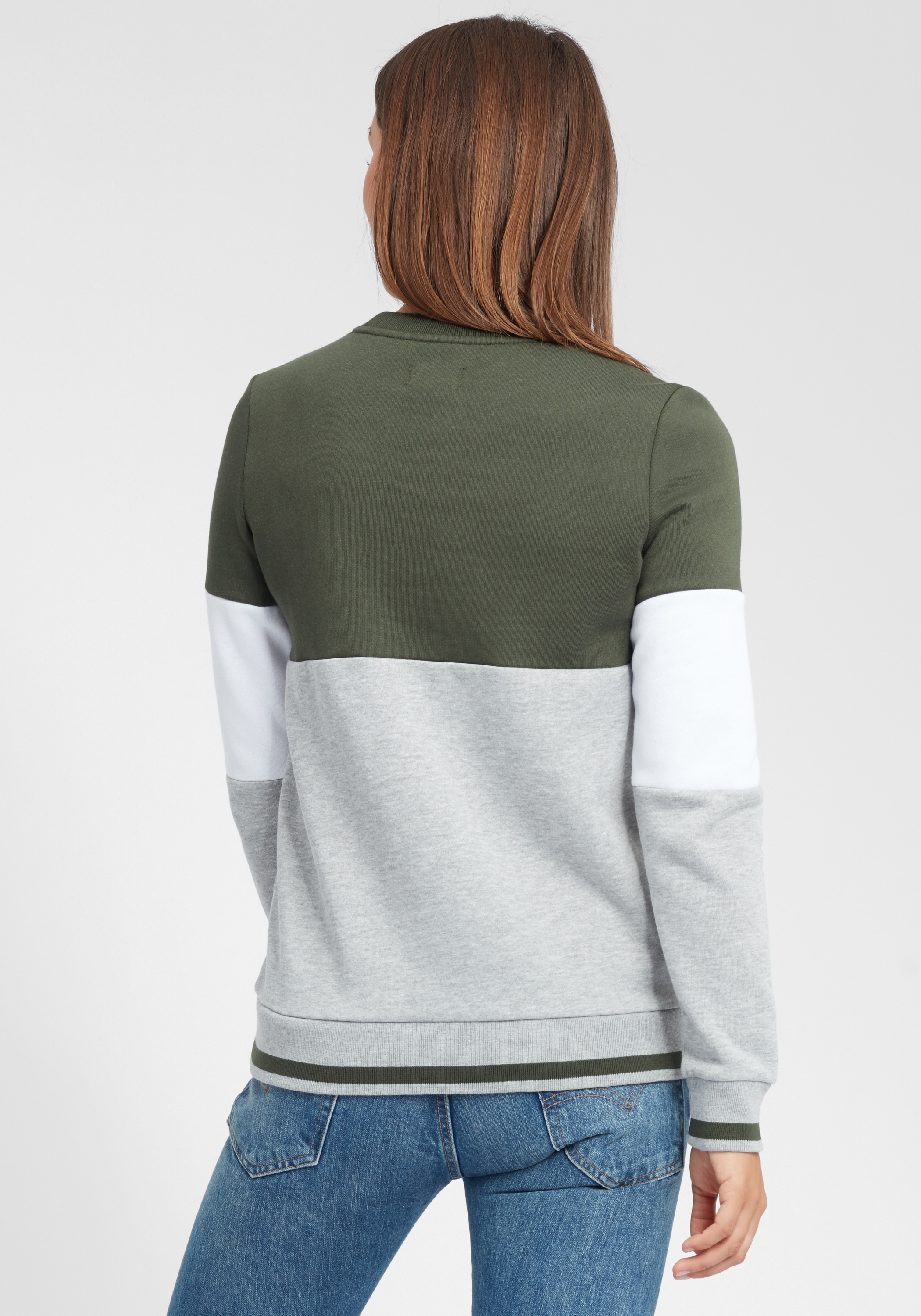 OXMO Rundhalspullover »Sweatpullover OXOmaya«