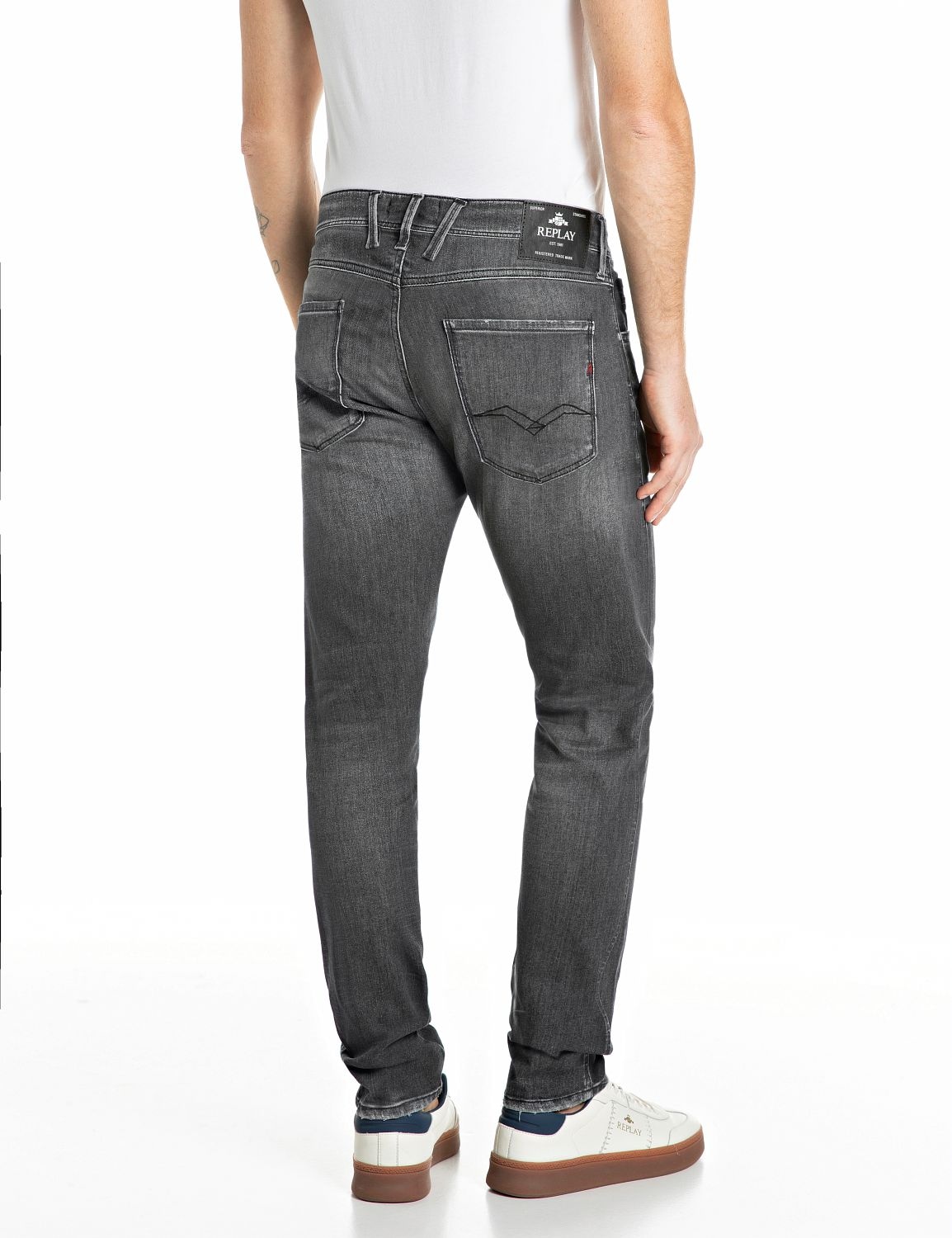 Replay Slim-fit-Jeans »Anbass Superstretch« elastisch