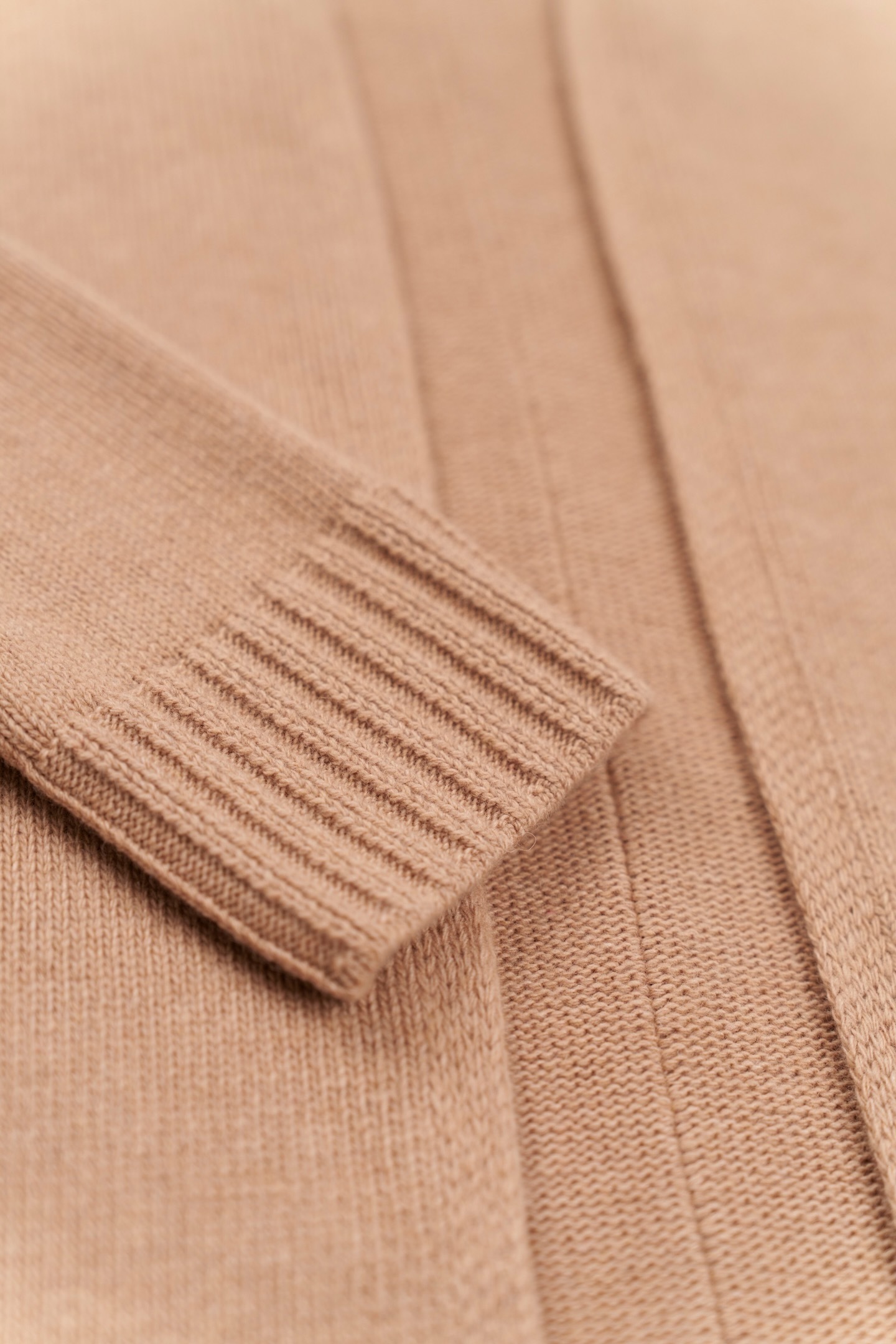 bugatti Strickjacke, mit breitem Rippenbündchen