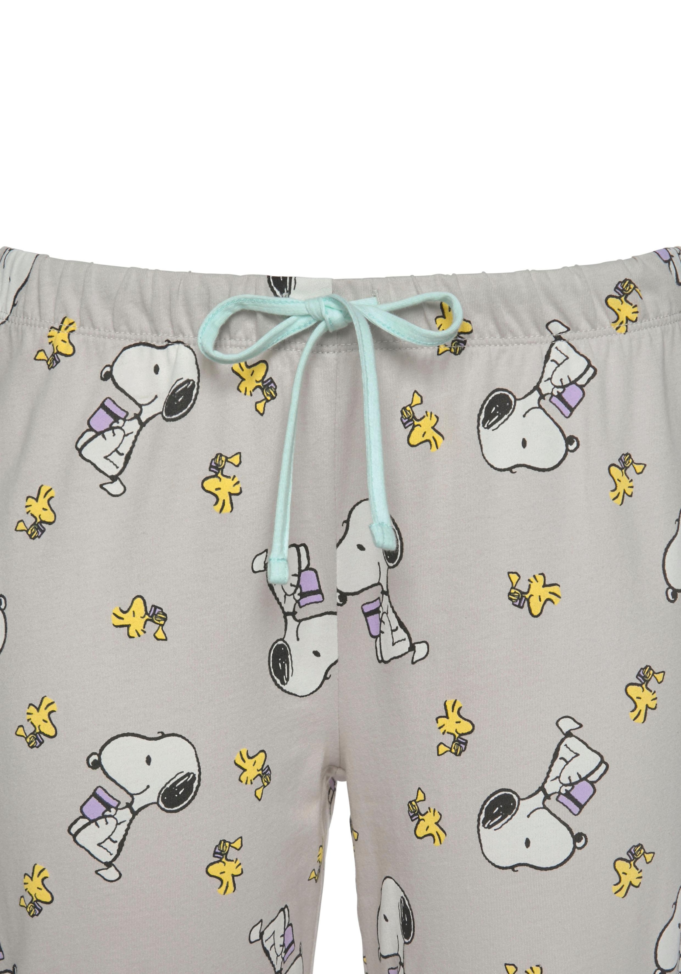 Peanuts Pyjama, (2 tlg., 1 Stück), mit Snoopy und Woodstock Druck bestellen  bei OTTO