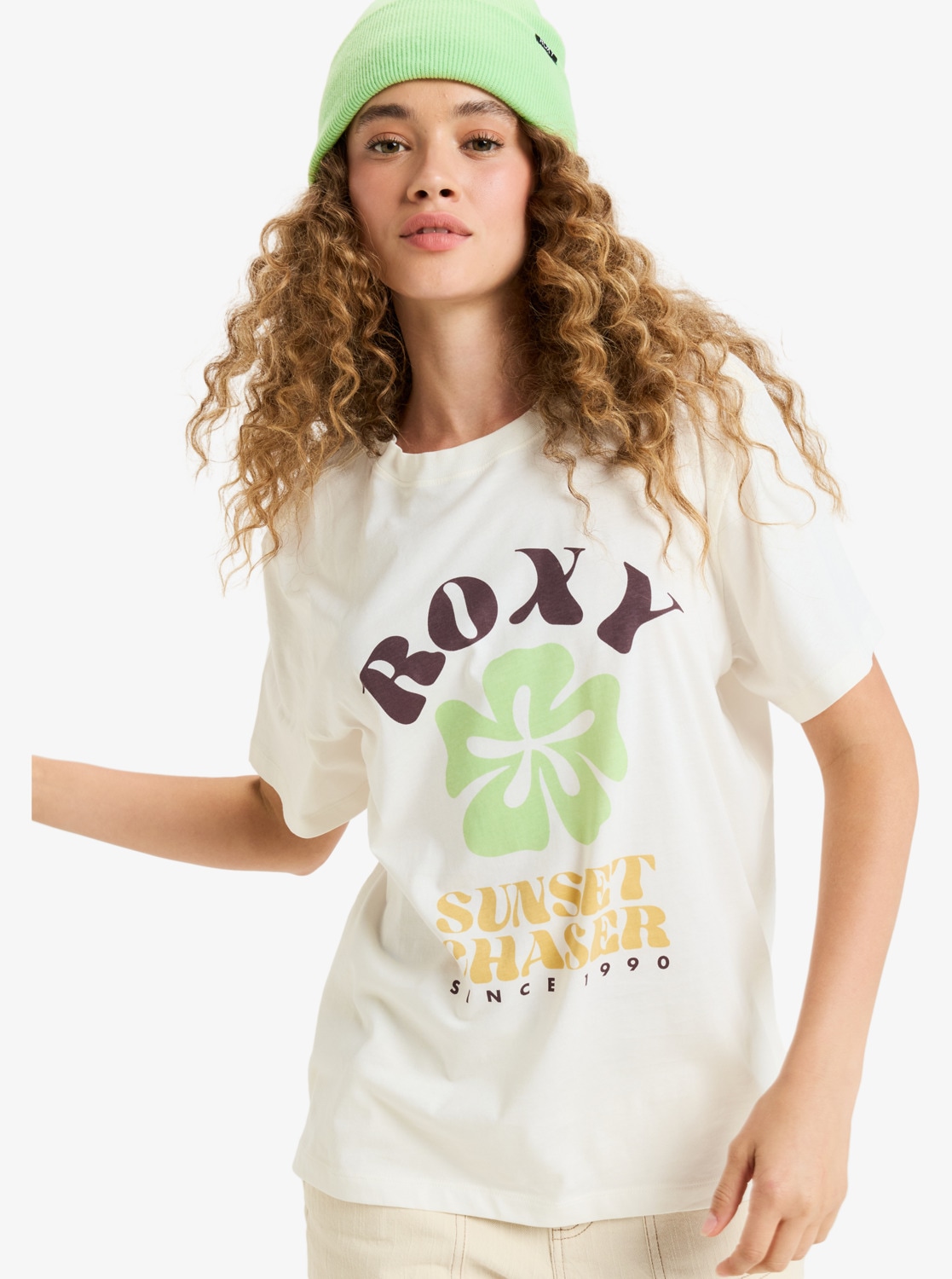 Roxy T-Shirt »HANGLOOSE POSTER«, (1 tlg.)