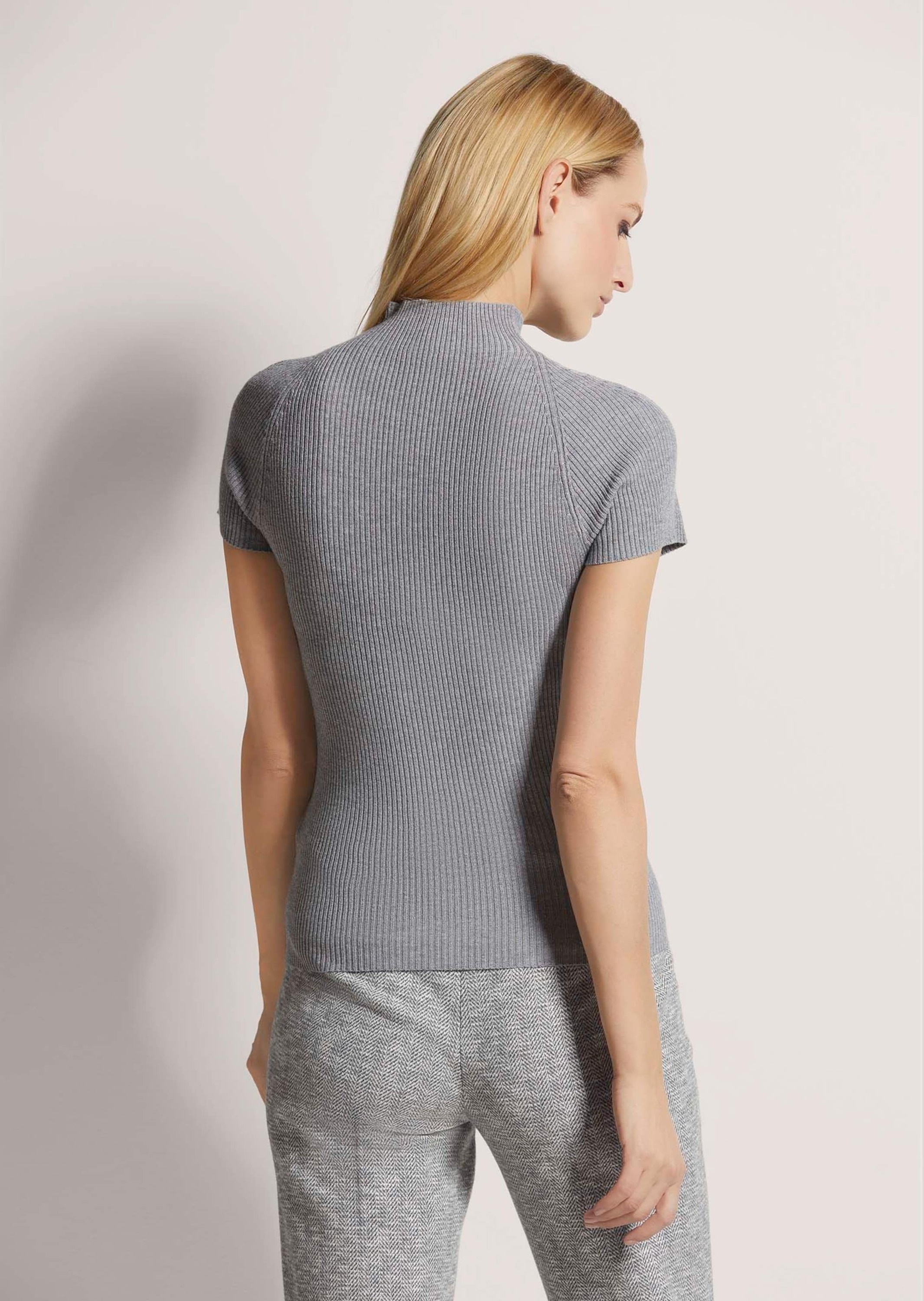 MADELEINE Longpullover »Strickoberteil Kurzarm-Pullover aus Strick«