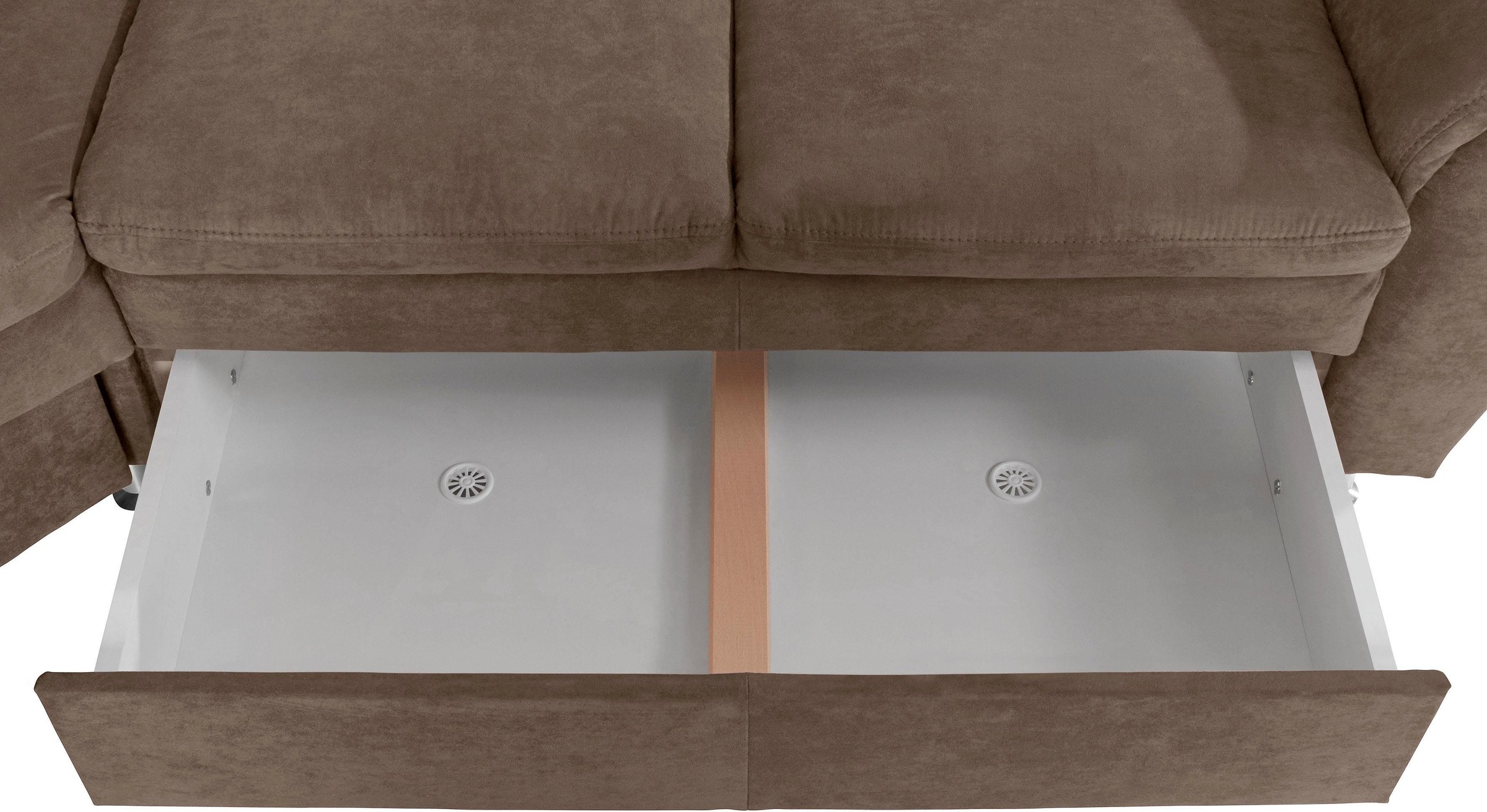 Places of Style Ecksofa »Cardoso L-Form«, mit Trapezecke für mehr Sitzkomfort, wahlweise auch mit Bettfunktion