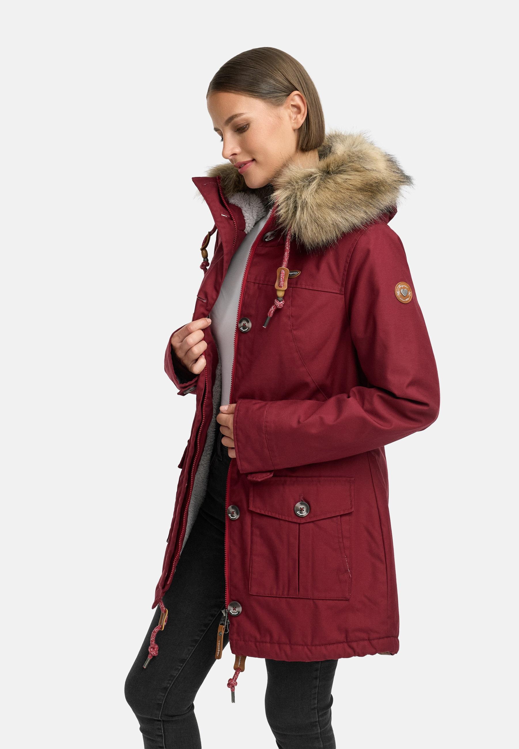 Ragwear Winterjacke »Wintermantel Jane YOUMODO«