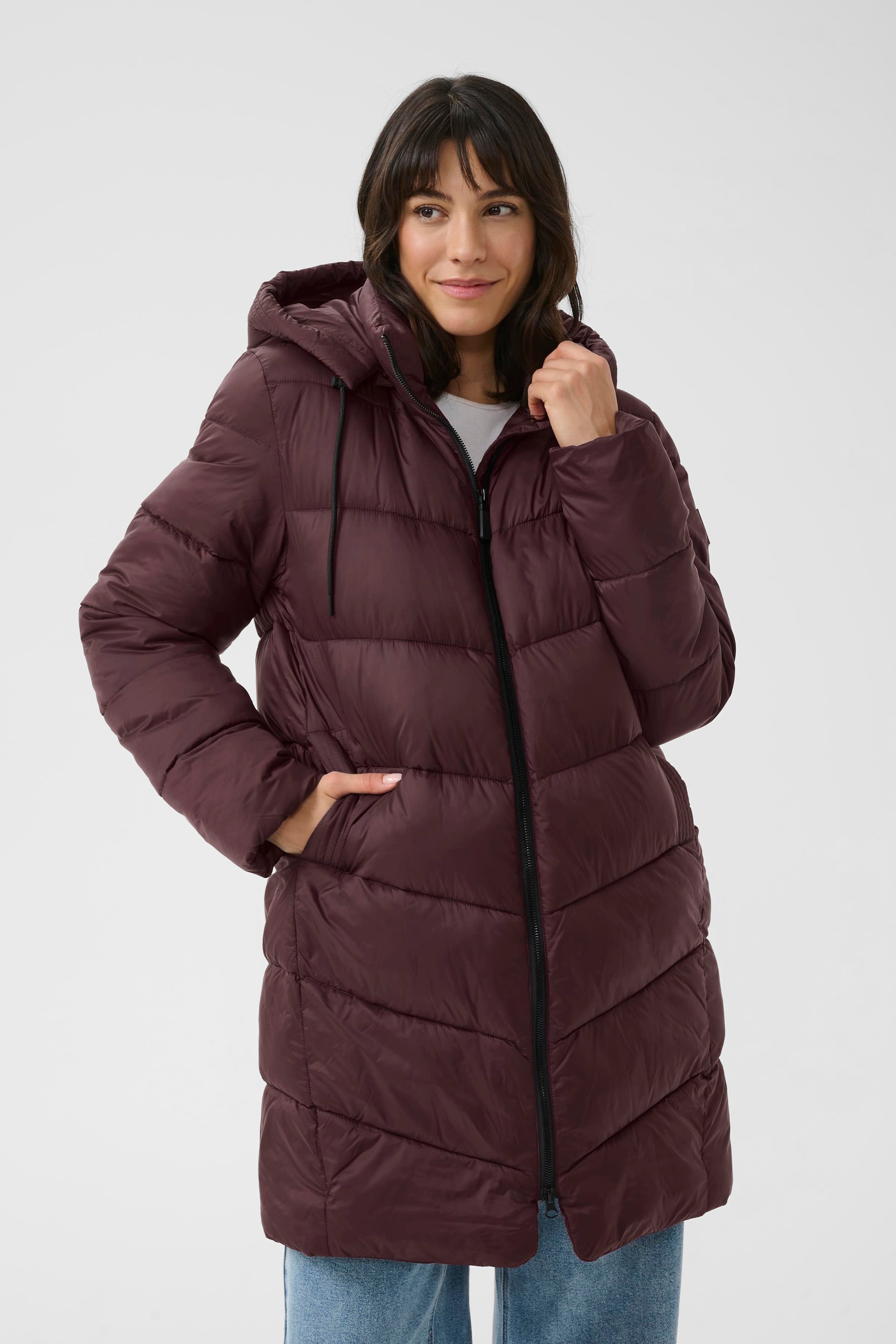 KAFFE Wintermantel »Jacke KAsusanne«