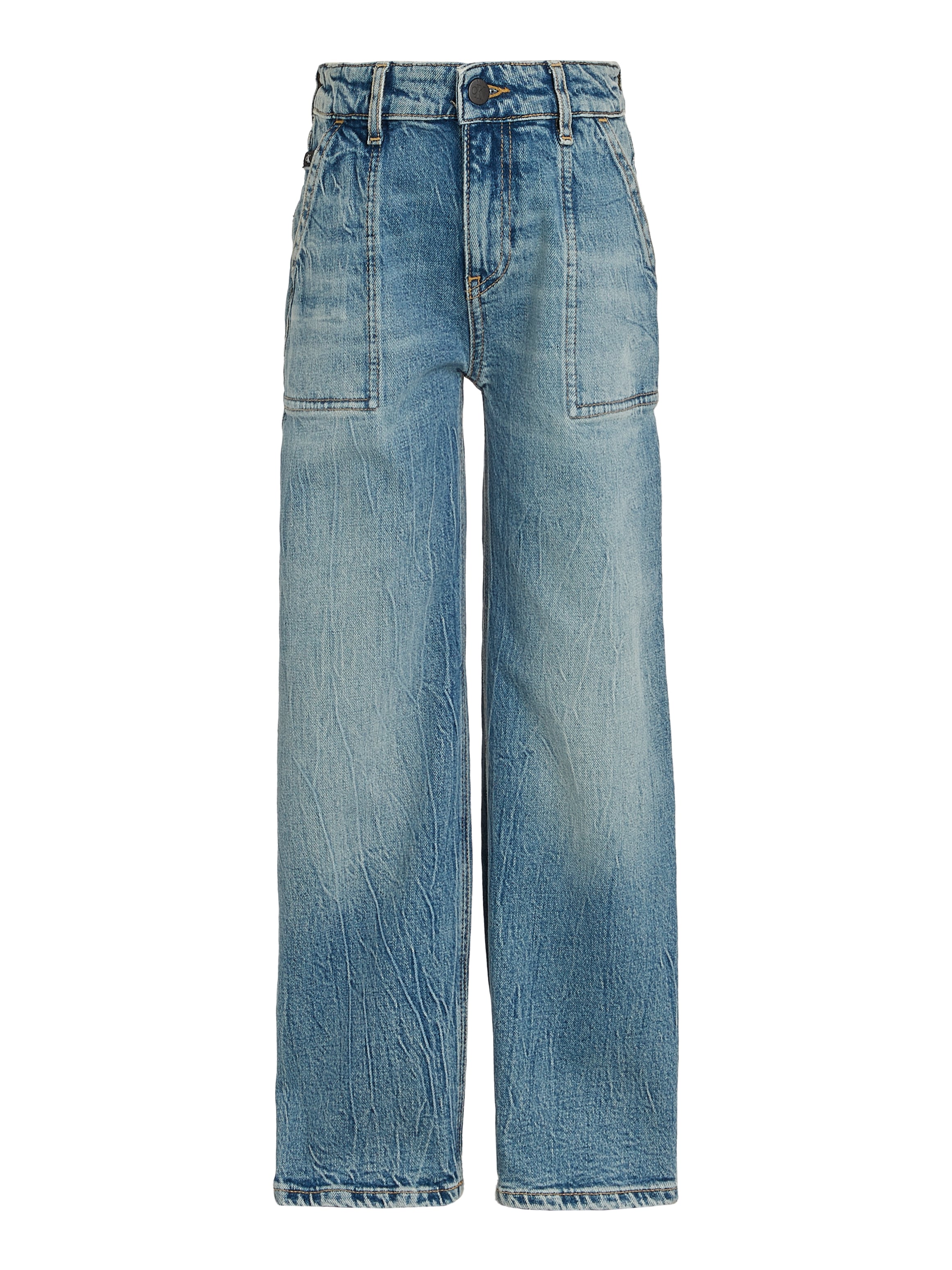Calvin Klein Jeans Regular-fit-Jeans »SKATER VISUAL BLUE CF«, für Kinder bis 16 Jahre