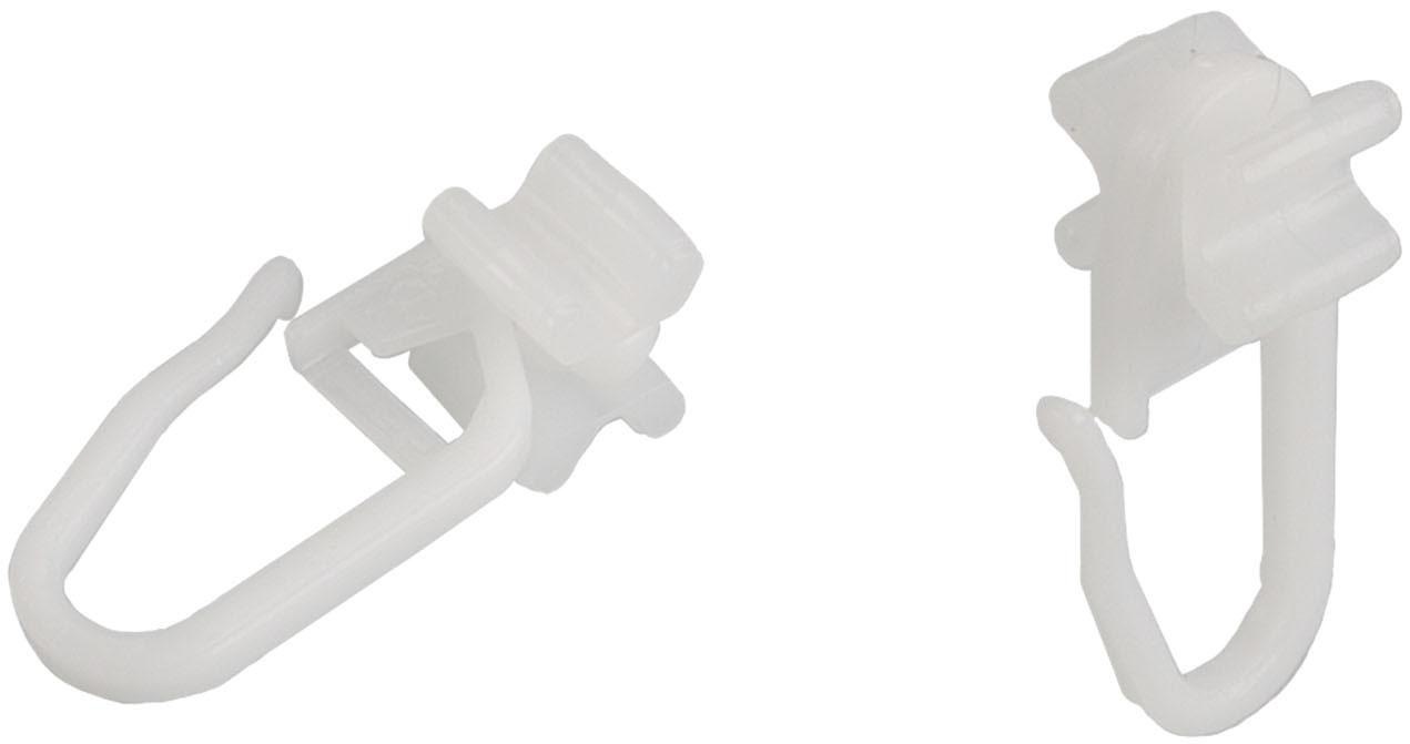 Liedeco Innenlaufschiene »Signum edelstahl-optik«, 1 läufig-läufig, Fixmaß
