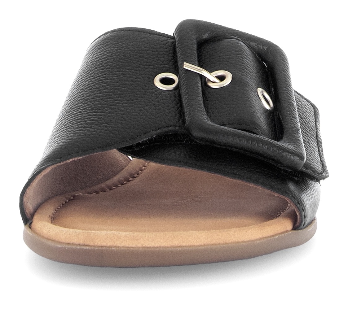 Gabor Pantolette »RHODOS«, Blockabsatz, Sommerschuh, Komfortschuh in Weite G (= weit)