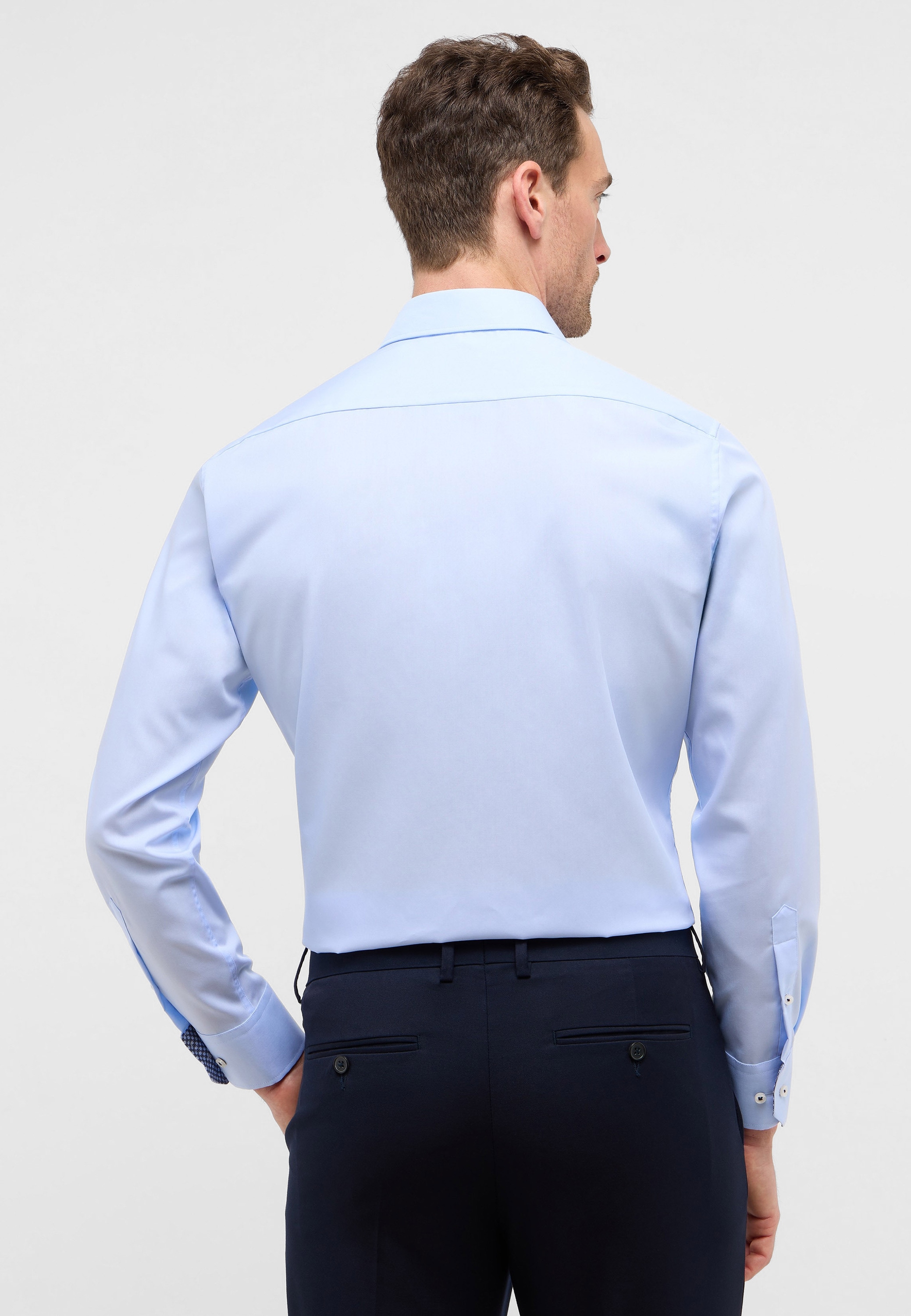 Eterna Langarmhemd »MODERN FIT« NON IRON (bügelfrei)