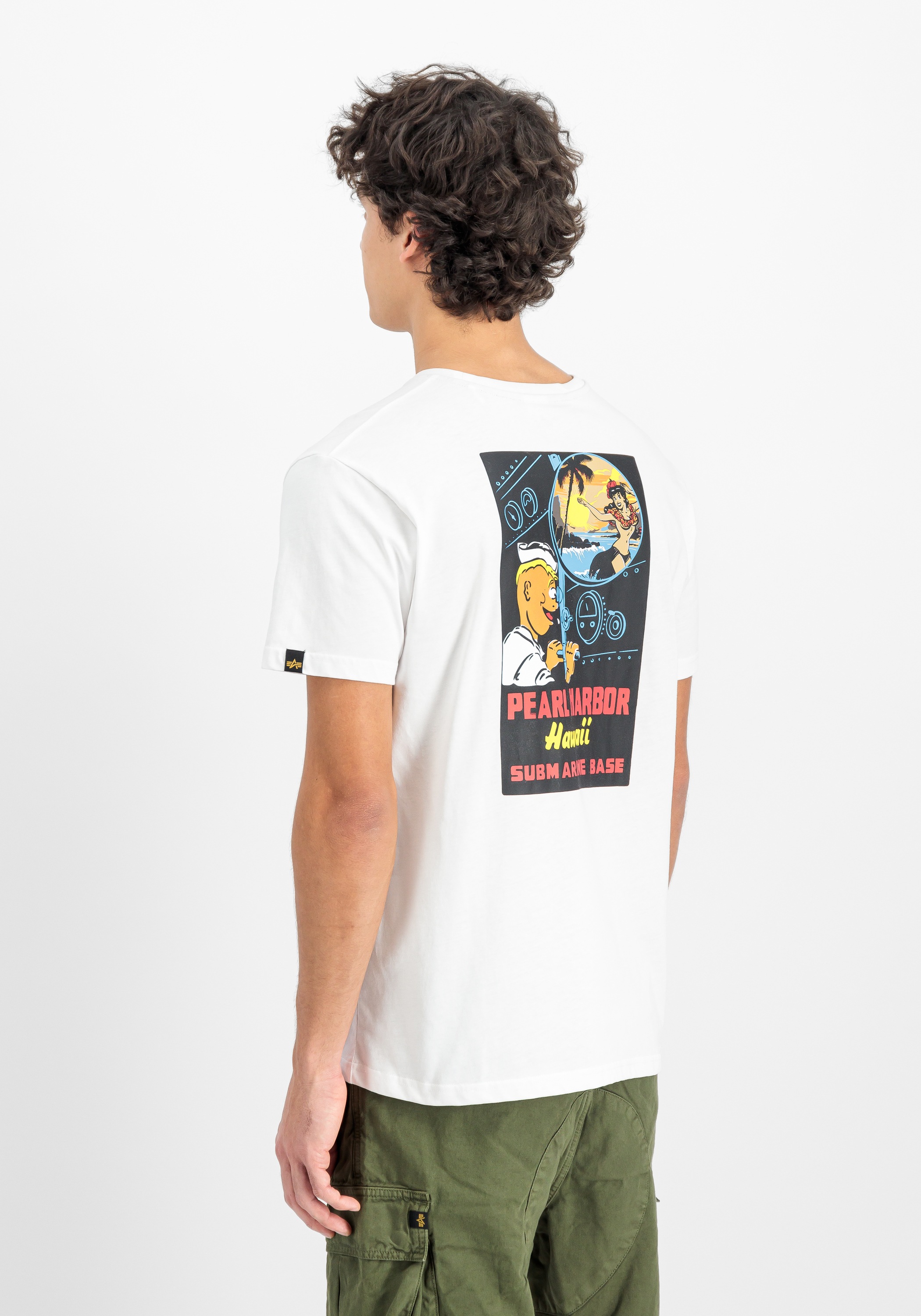 Alpha Industries T-Shirt »Alpha Industries Men - T-Shirts Pearl Harbor Backprint T-Shirt«