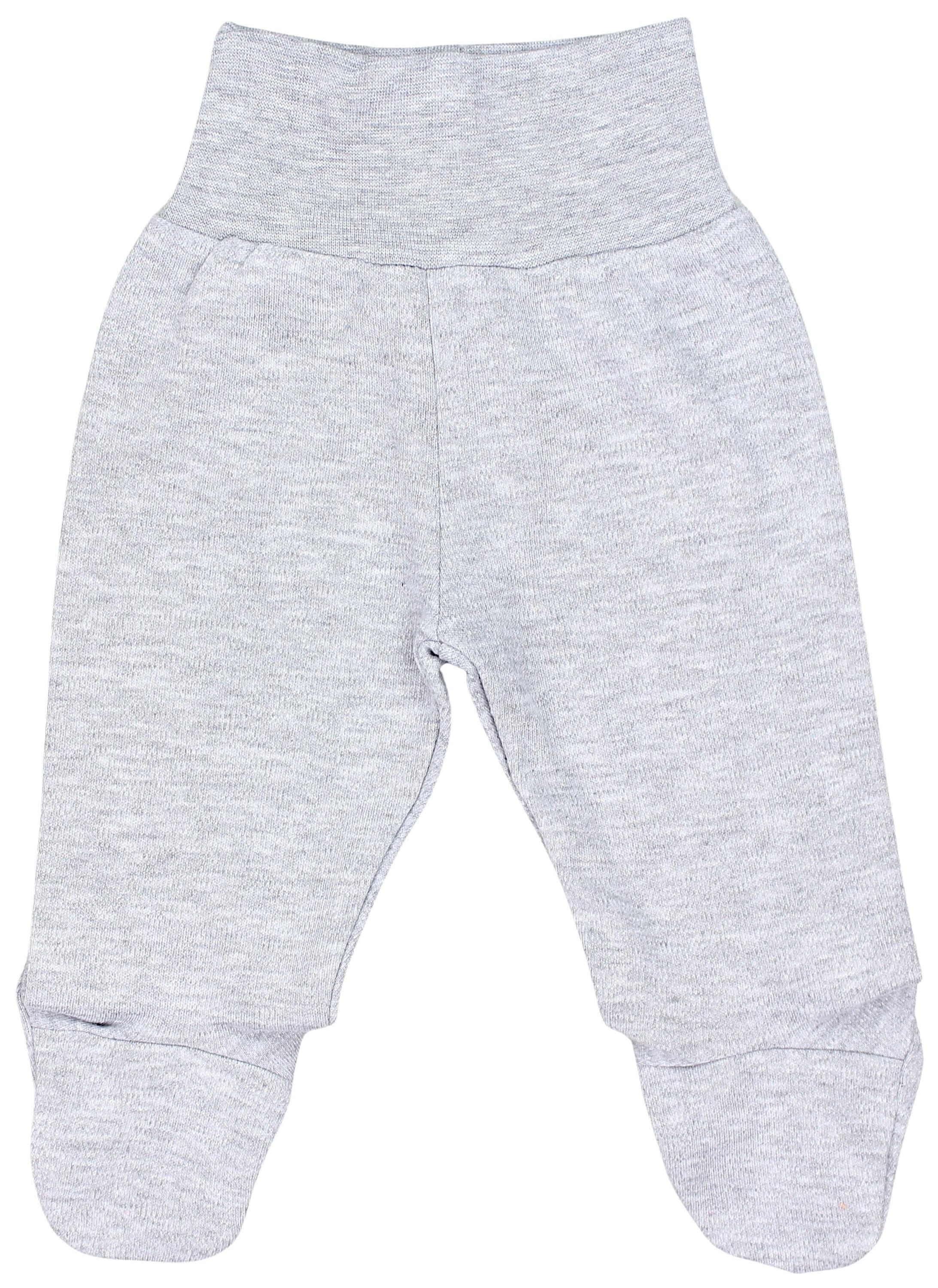 TupTam Jogginghose »Hose Baby Mädchen Strampelhose mit Fuß 3er Pack«