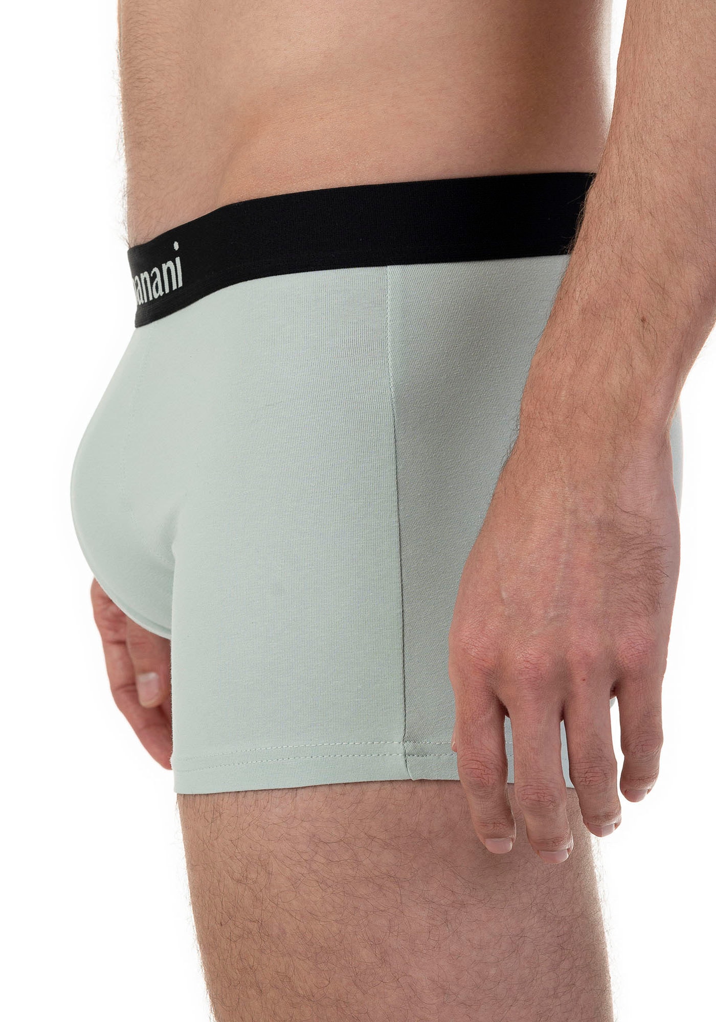 Bruno Banani Boxer »Flowing«, (2er Pack), mit kontrastreichem Logobund