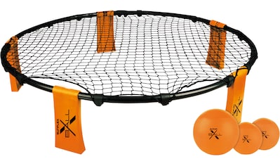 Volleyballnetz »X-Ball, Volleyball Spiel im Garten oder Park, Trendspiel«