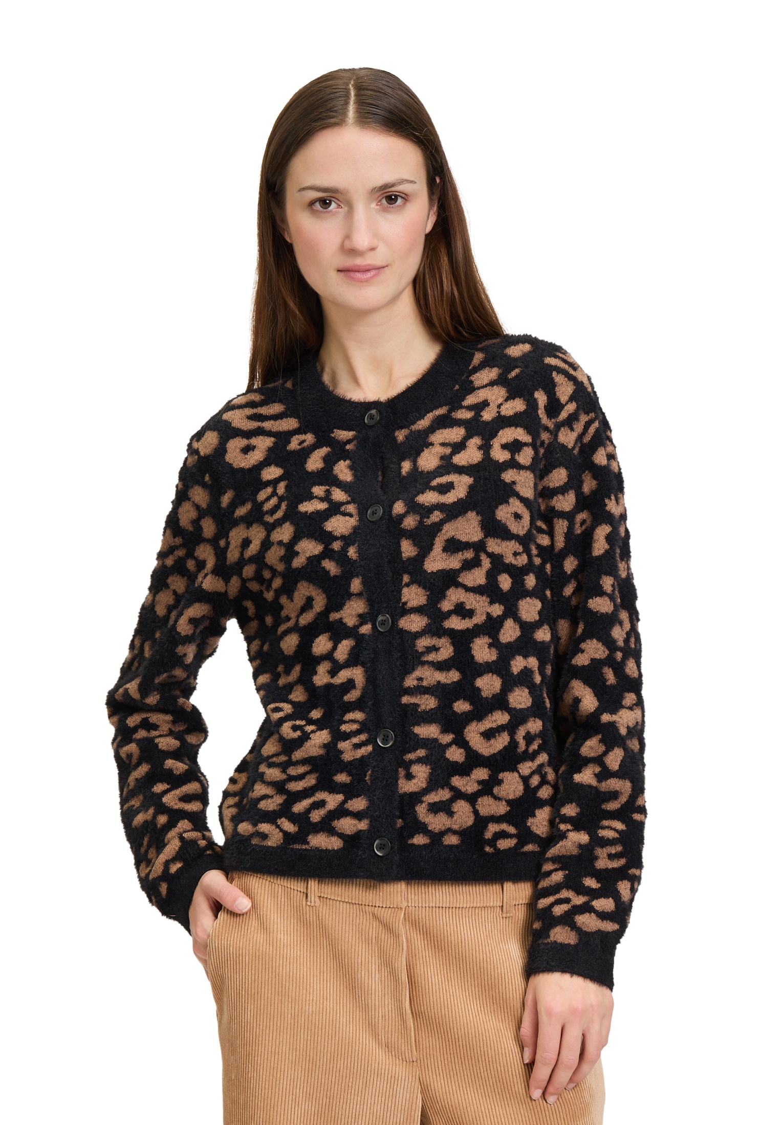 Betty&Co Cardigan »Strick-Cardigan mit Jacquard«