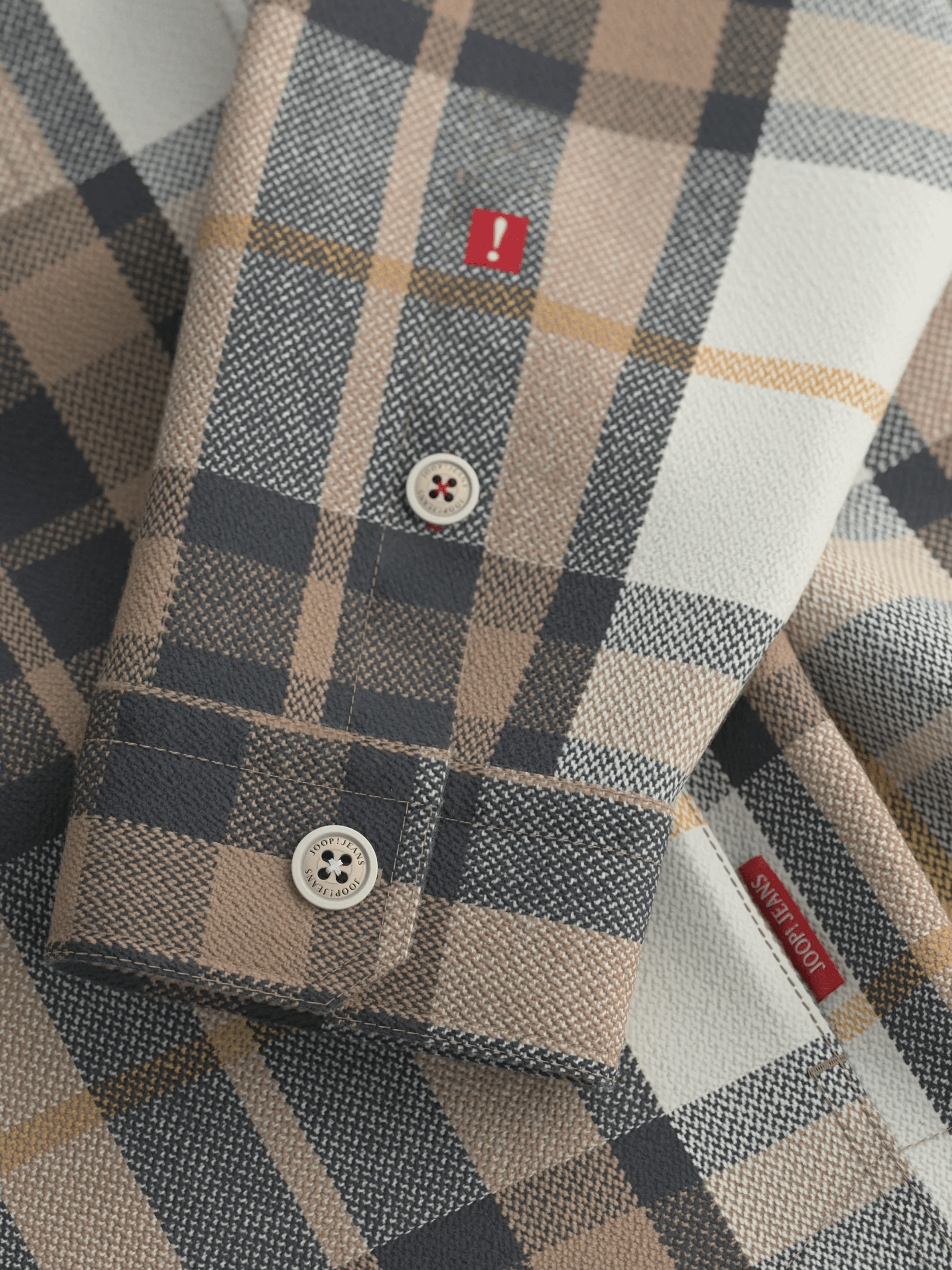 Joop Jeans Langarmhemd »Hadi« Regular fit mit Karomuster