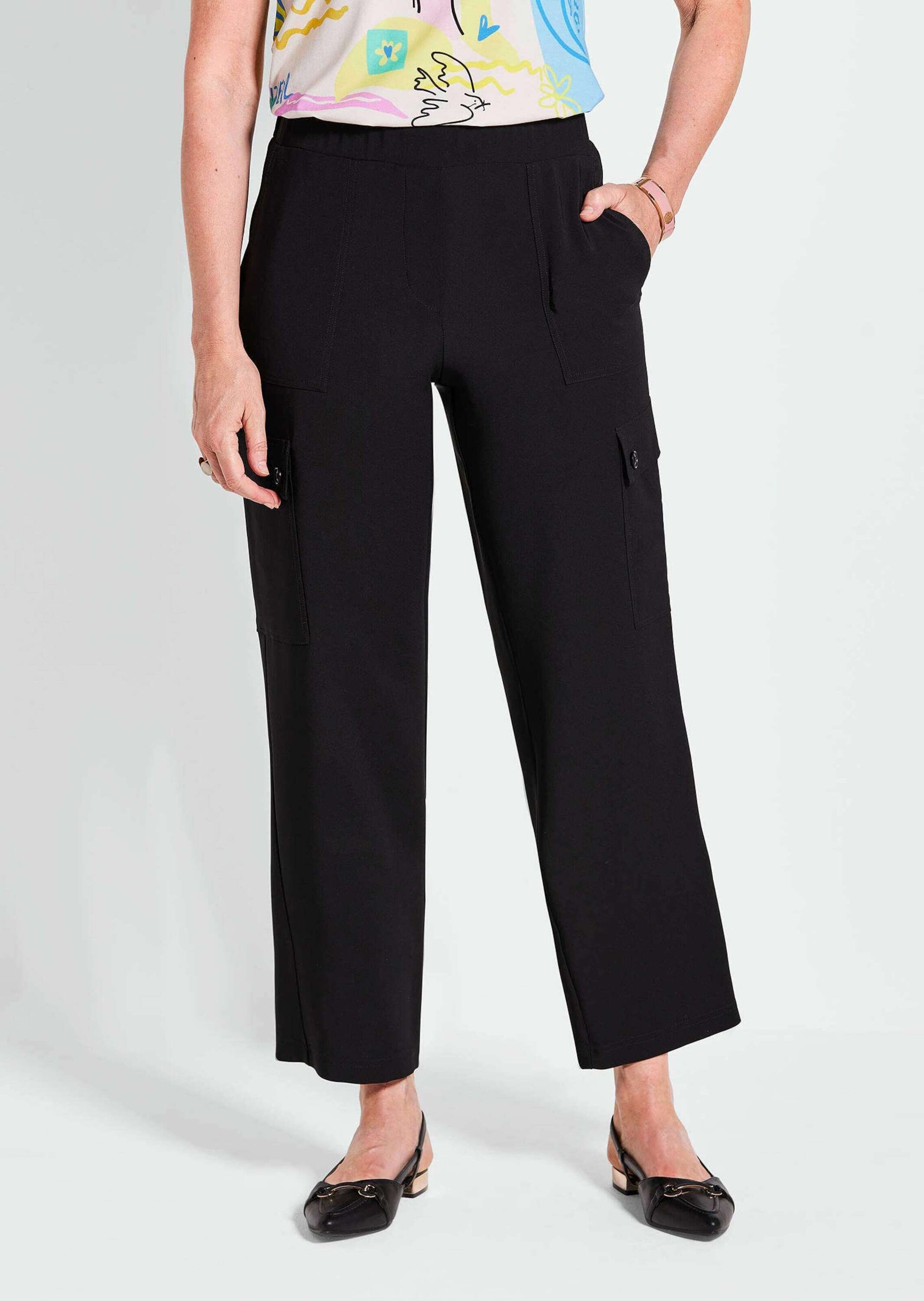 GOLDNER Stoffhose »Bequeme Hose VERA mit sportlichem Look«