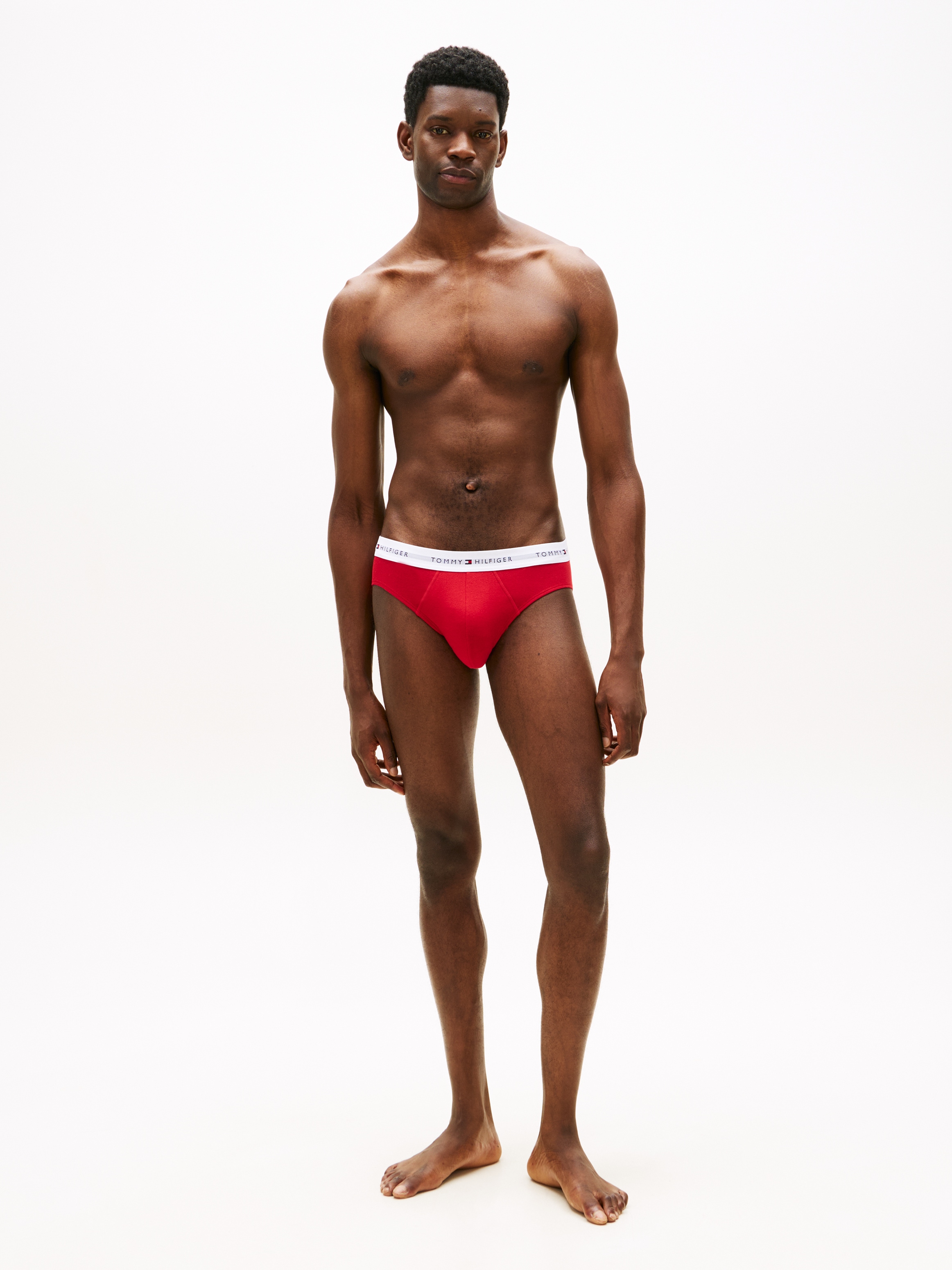 Tommy Hilfiger Underwear Slip 3 Stk. Körpernahe Passform mit elastischem Bund