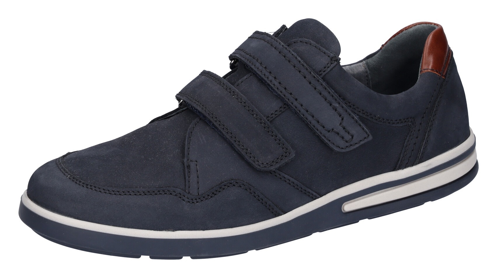 Waldläufer Klettschuh »Klemens«, Slipper, Komfortschuh mit praktischen Klettverschlüssen, K-Weite