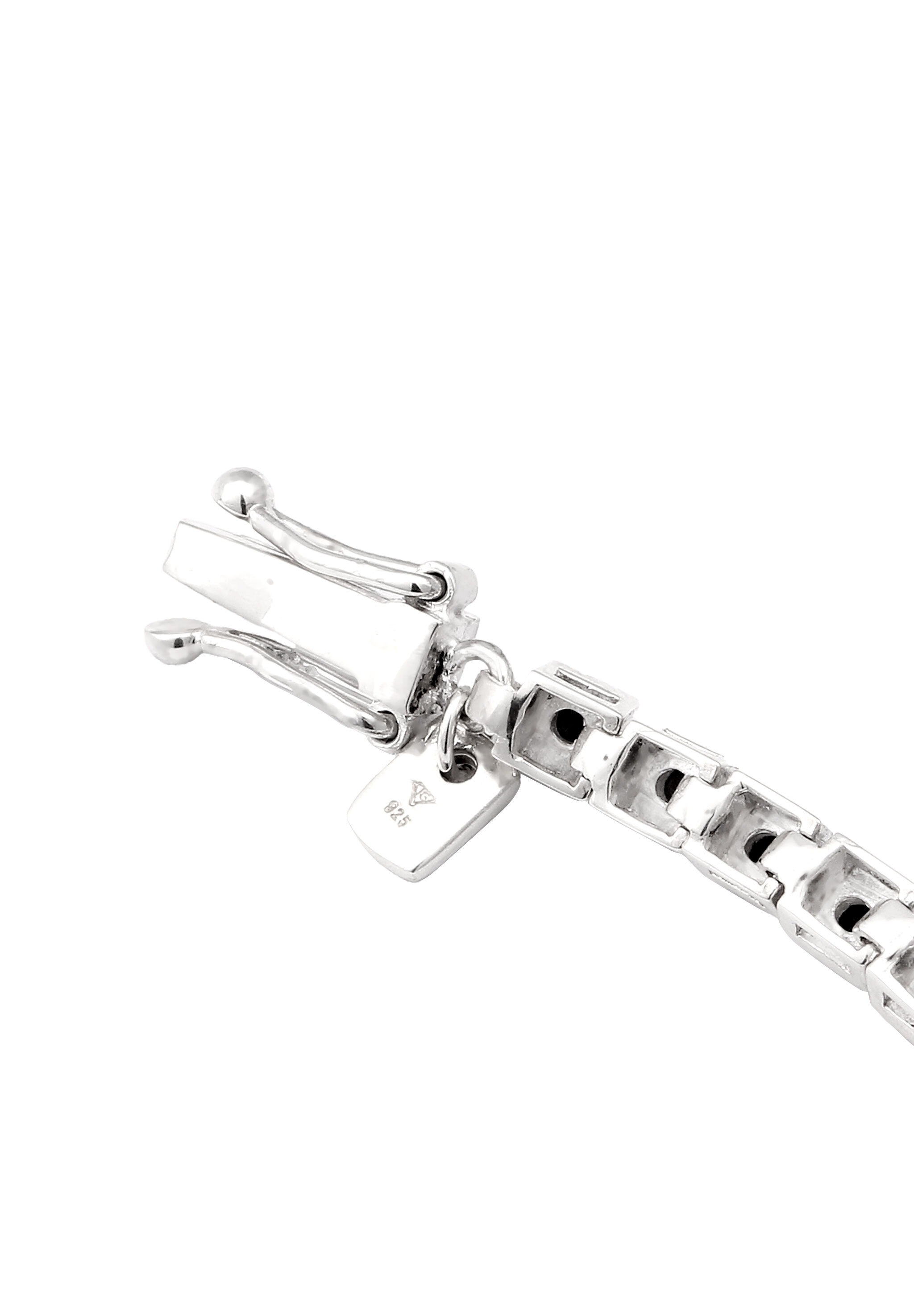 Kuzzoi Armreif »Armband Tennisarmband Zirkonia Weiß 925 Sterling Silber«