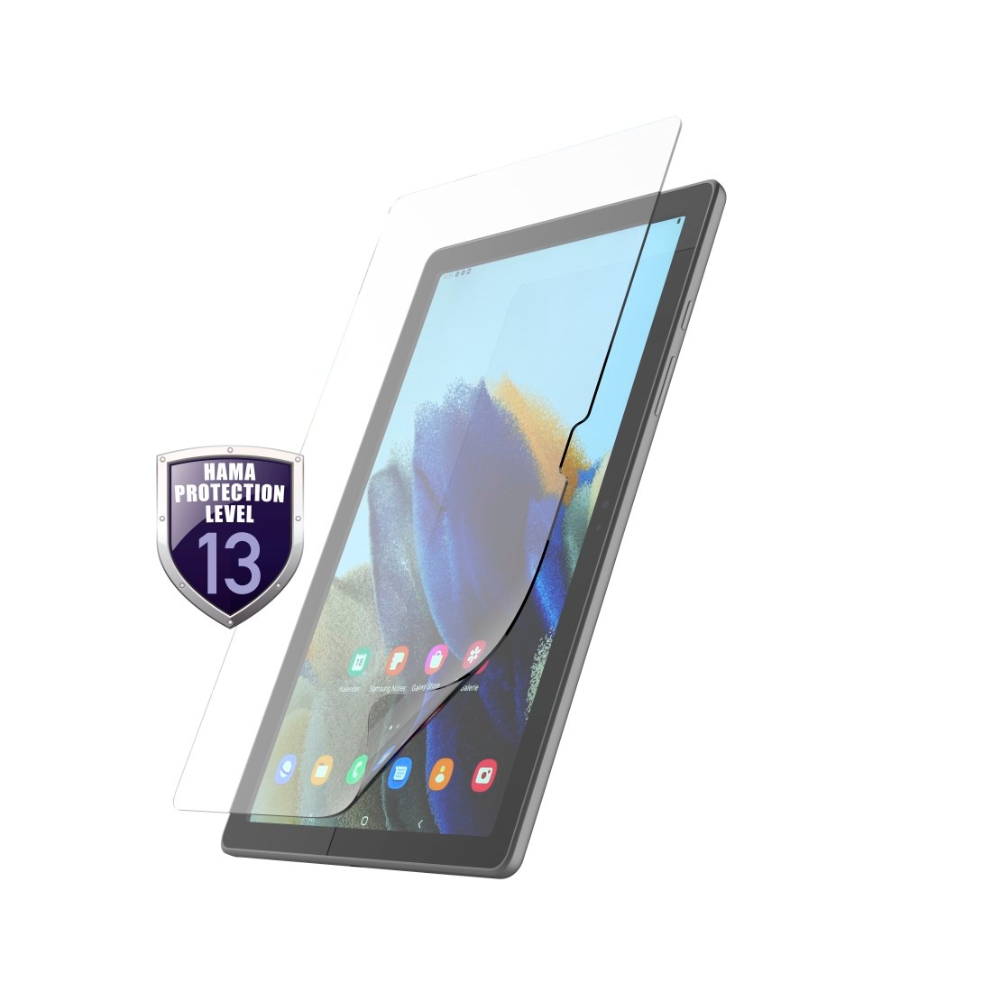 Hama Displayschutzfolie »Schutzfolie Tablet für Samsung Galaxy Tab A9+, 11 Zoll, transparent«, für Samsung Galaxy Tab A9+, Mit Montagezubehör, unzerbrechlich, flexibel