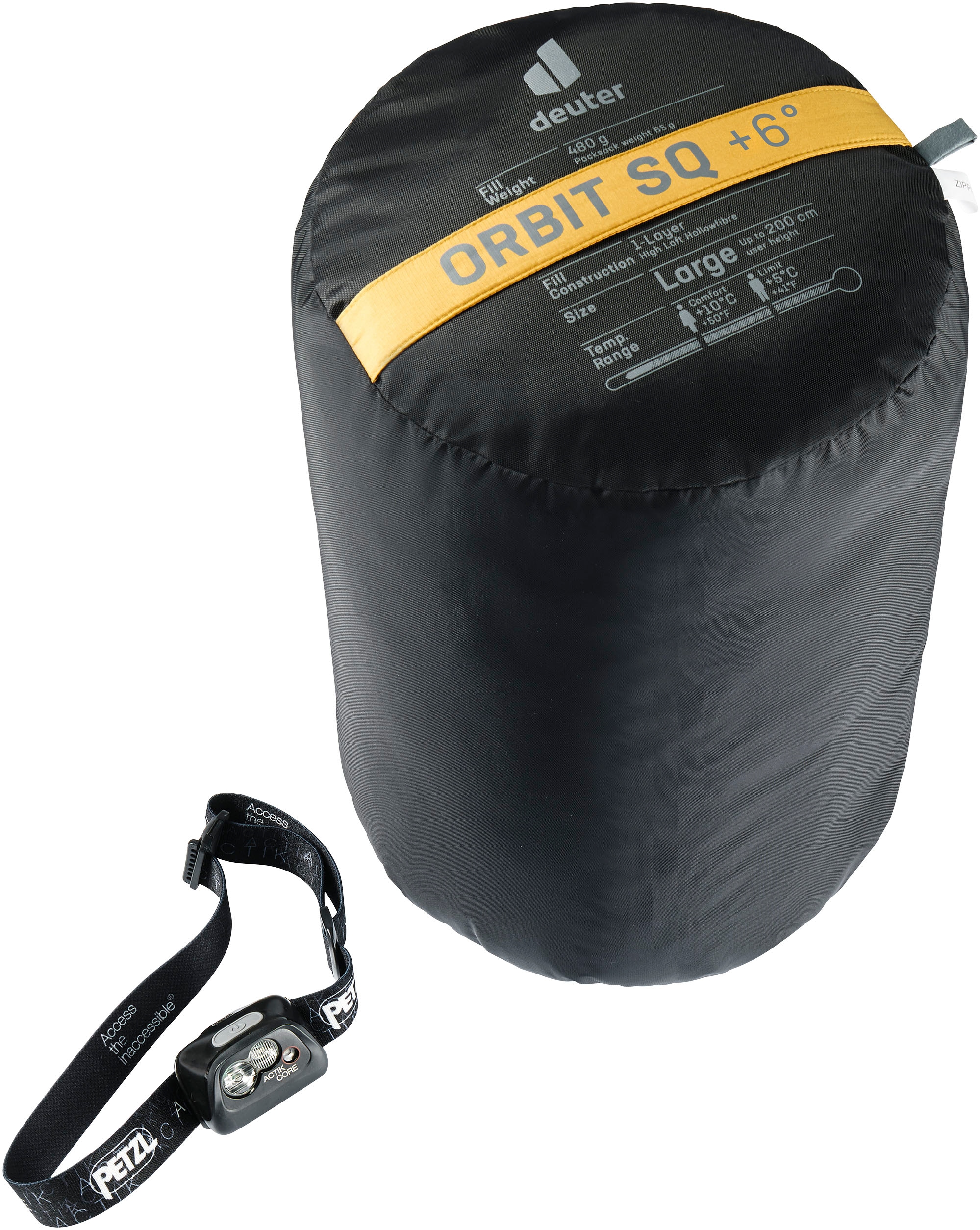 Trekkingschlafsack »ORBIT SQ +6°«