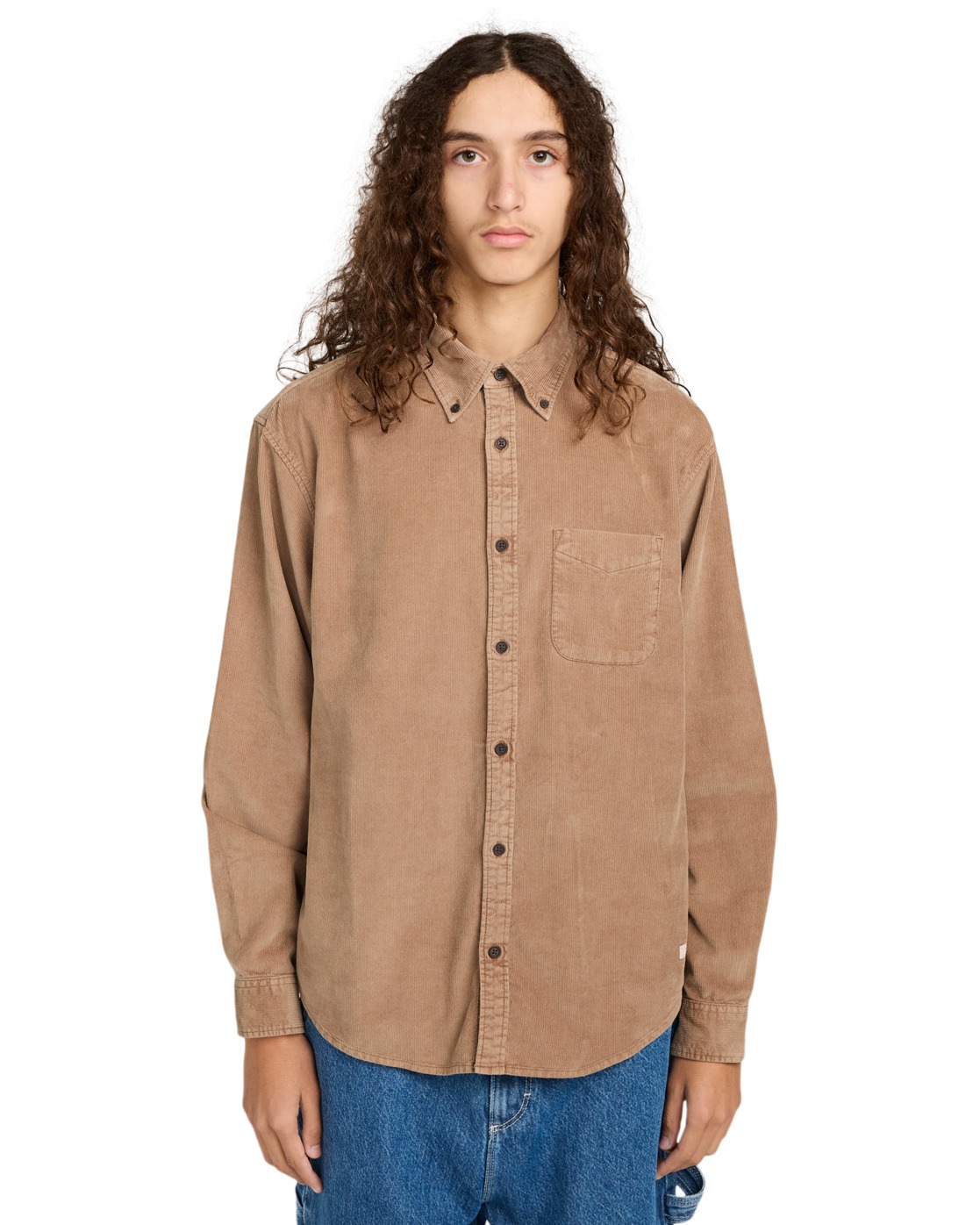 Element Langarmhemd »Button Down Regular Corduroy«