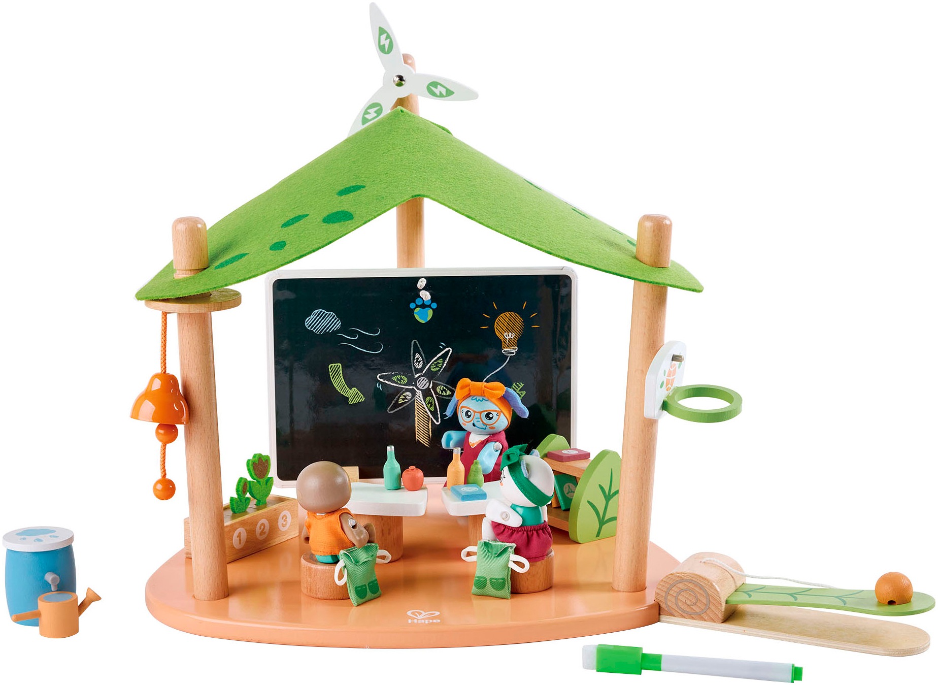 Hape Spielwelt »Green Planet Explorers, Schule«, (36 tlg.)