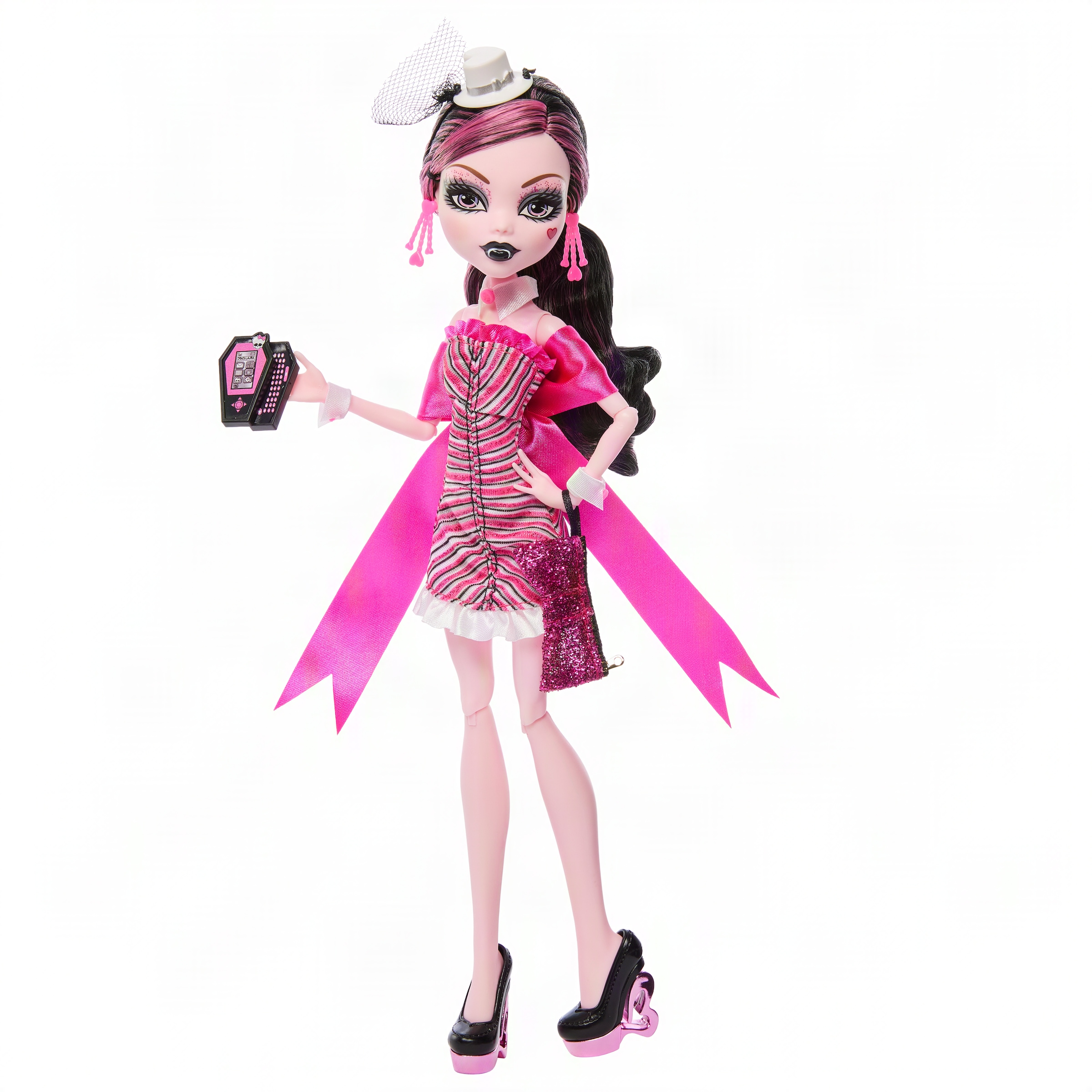 MonsterHigh™ Anziehpuppe »Mitternachtsparty Puppe, Draculaura«