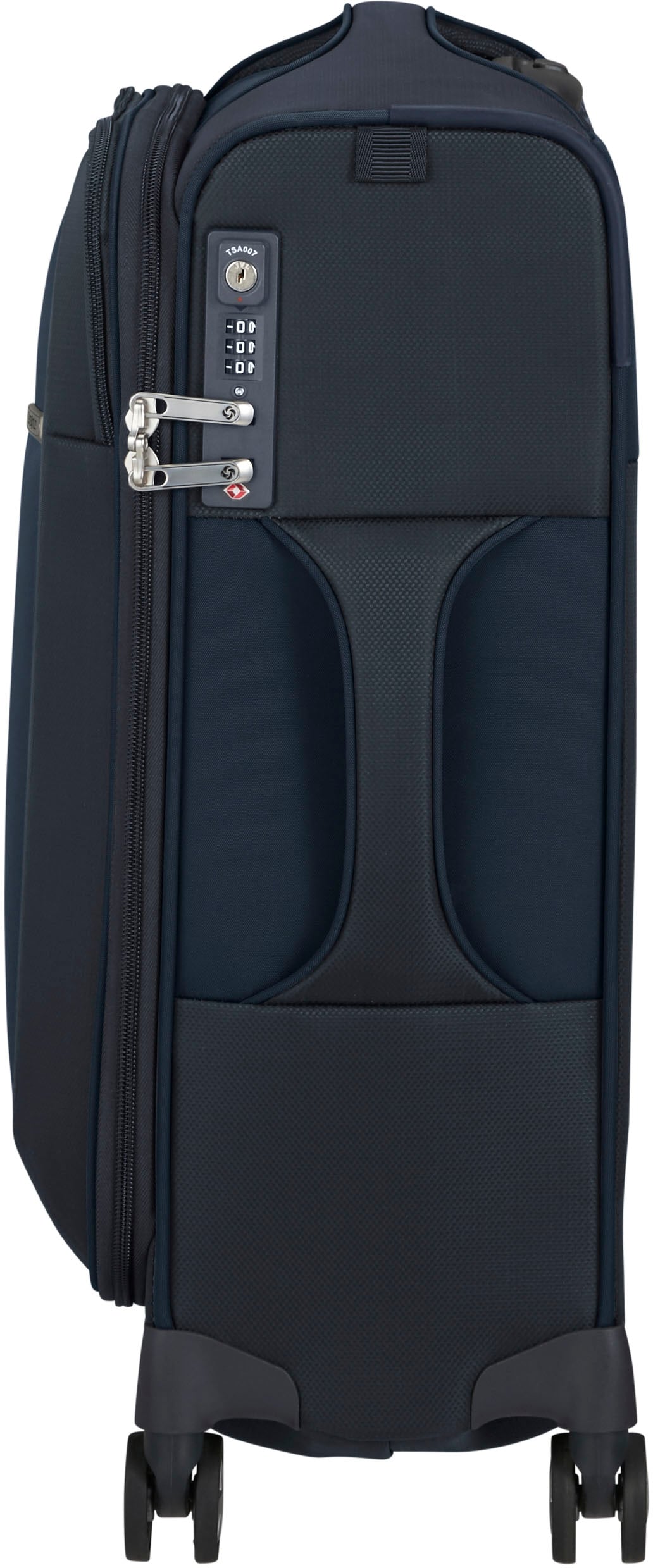Samsonite Weichgepäck-Trolley »D'LITE, verschiedene Größen und Farben«, 4 Rollen, Hartschalen-Koffer Reisekoffer TSA-Zahlenschloss Volumenerweiterung