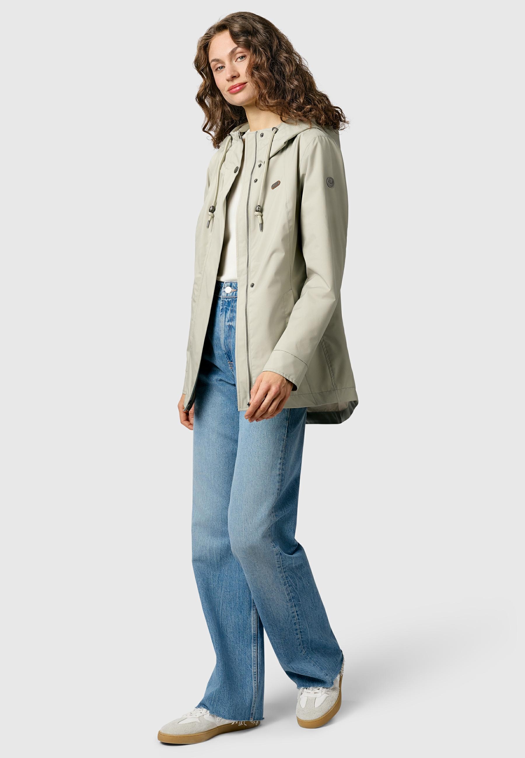 Ragwear Outdoorjacke »Outdoorjacke Alvena Summer YOUMODO« mit Kapuze Wasserdichte und atmungsaktive Übergangsjacke