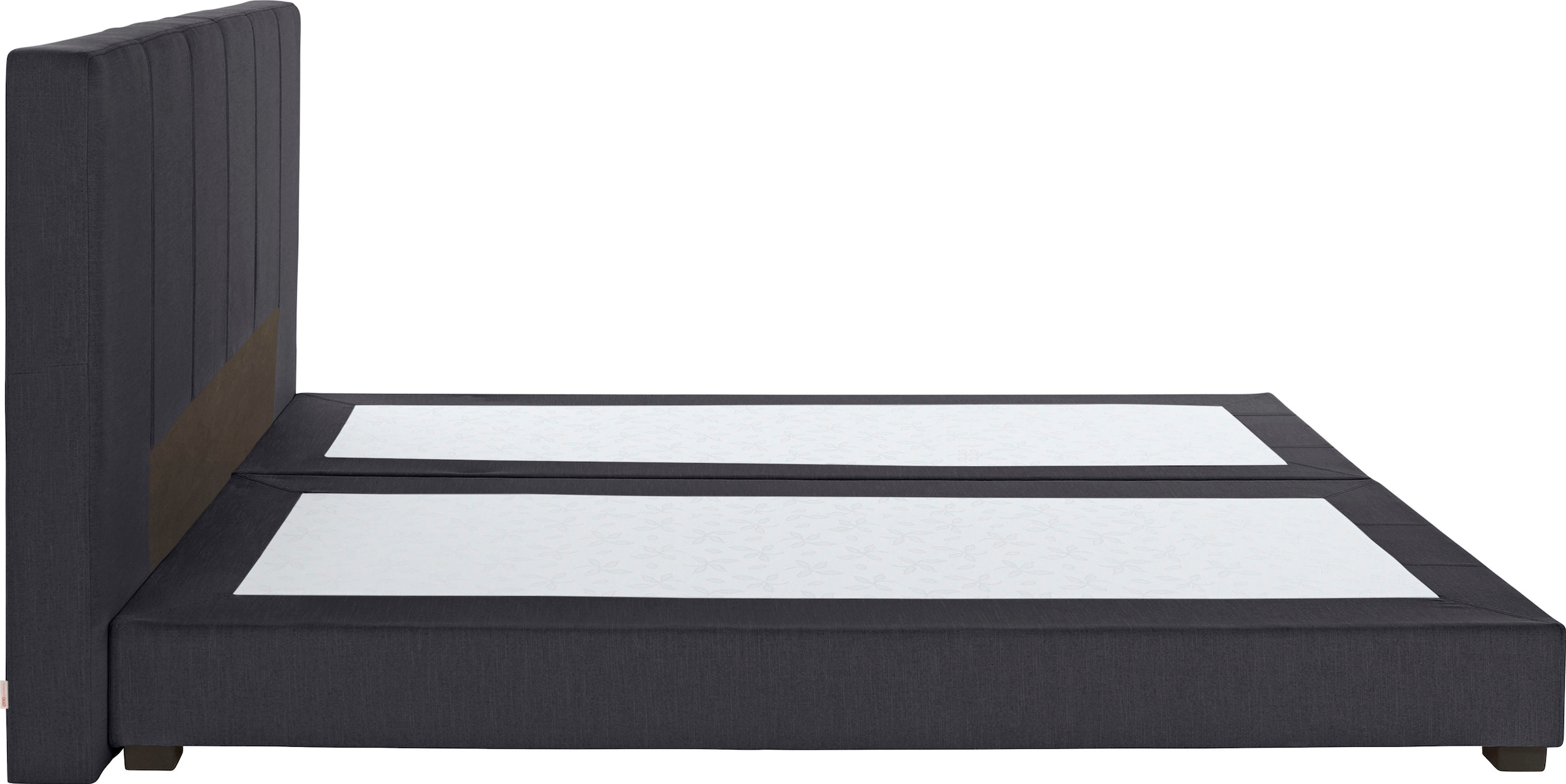 OTTO products Boxspringbett »Peetu«, Taschenfederkern-Matratze, in 4 Breiten und 4 Farben, incl. Topper