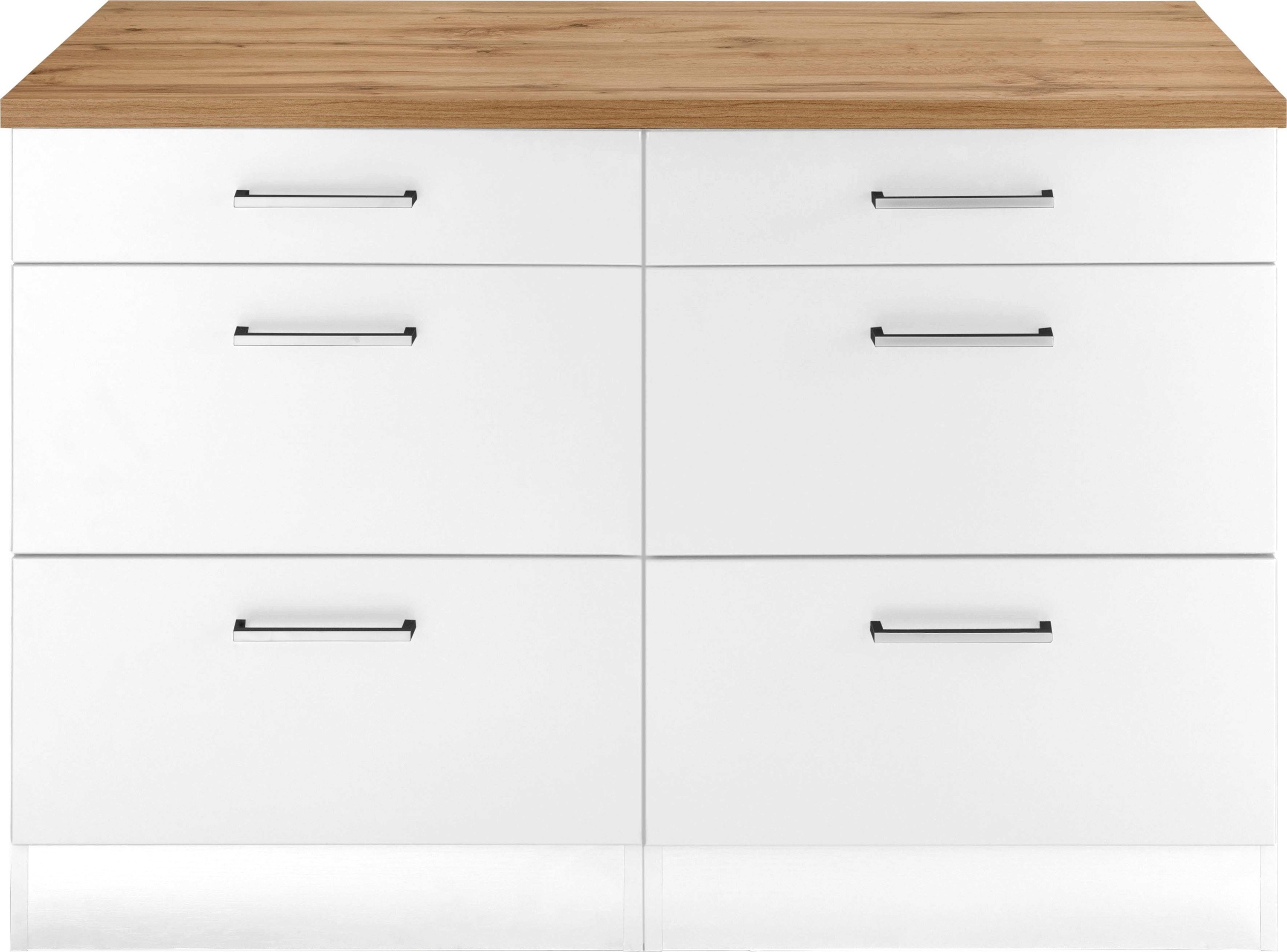 KOCHSTATION Unterschrank »KS-Kehl«, Breite 120 cm