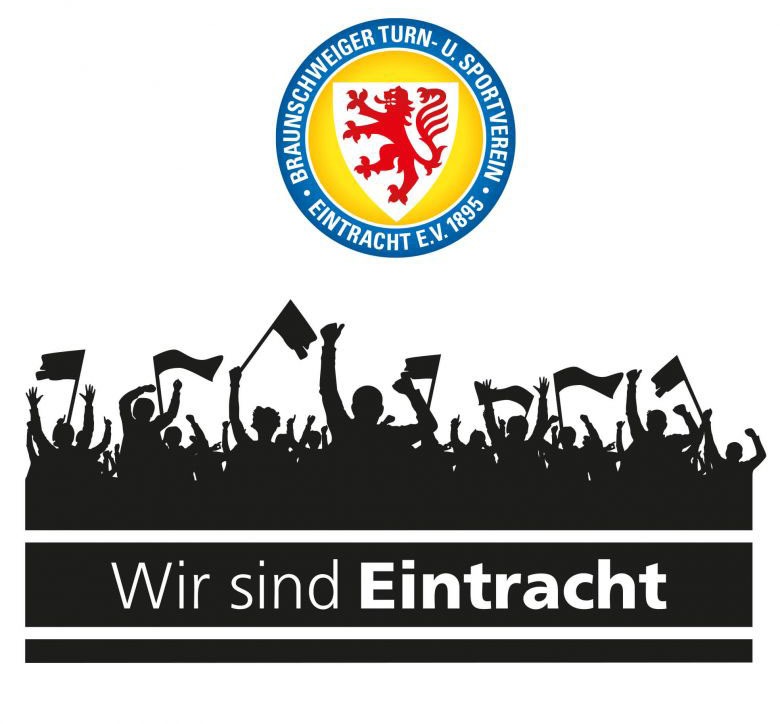 Wall-Art Wandtattoo »Eintracht Braunschweig Fans Logo«