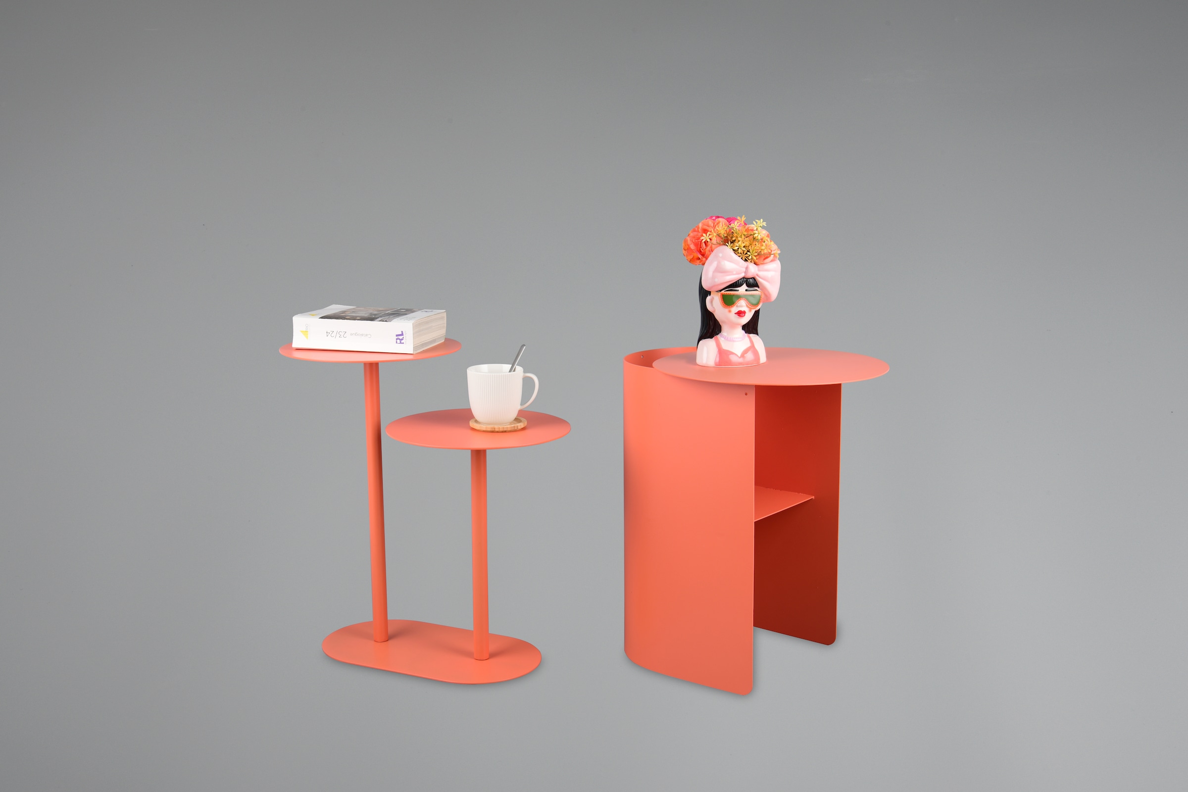 MIRRORS AND MORE Beistelltisch »FERRA« 5 Stk. tlg.