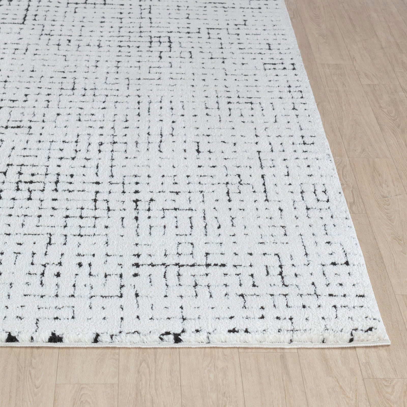 Livabliss Teppich »CAGLIARI«, rechteckig, 14 mm Höhe, Skandi Design, Modern Boho Kurzflor Wohnzimmerteppich, Schlafzimmer