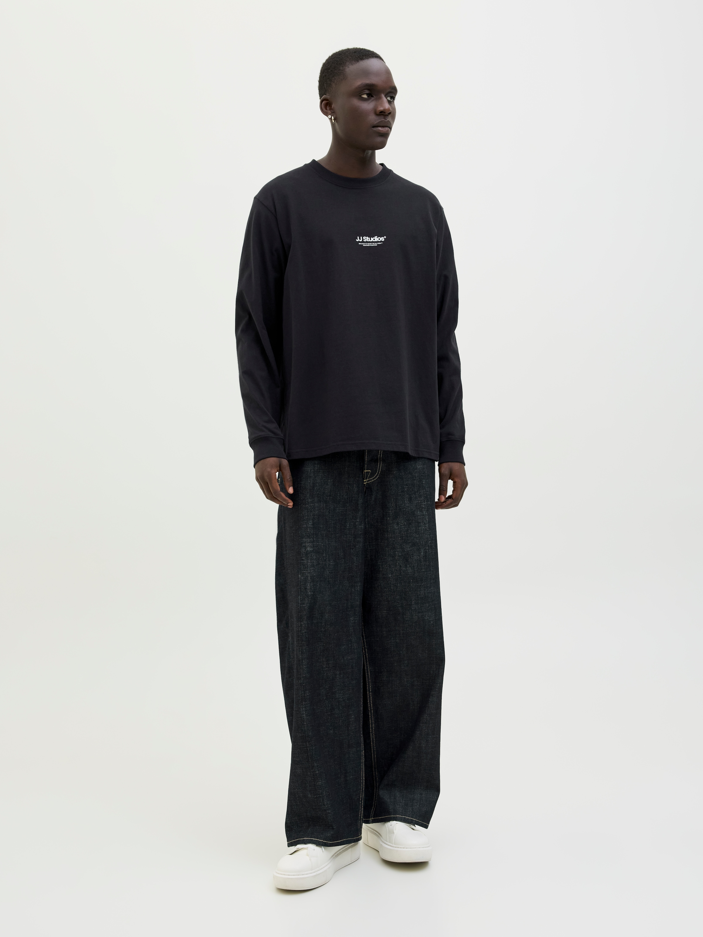 Jack & Jones Langarmshirt »JJESOHO TEE LS CREW NECK NOOS«