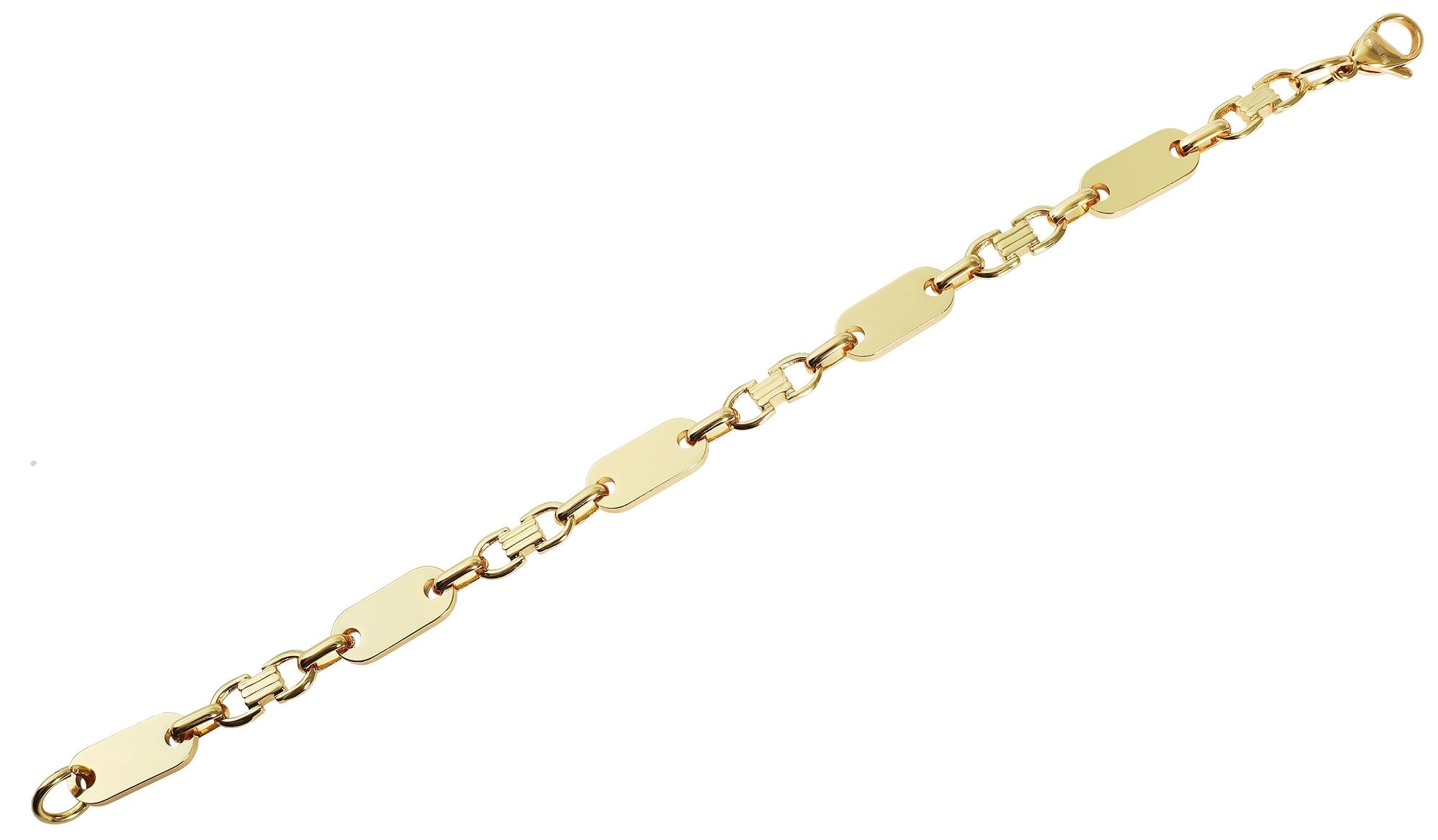 Adelia´s Armband »Unisex Armband aus Edelstahl 21 cm«