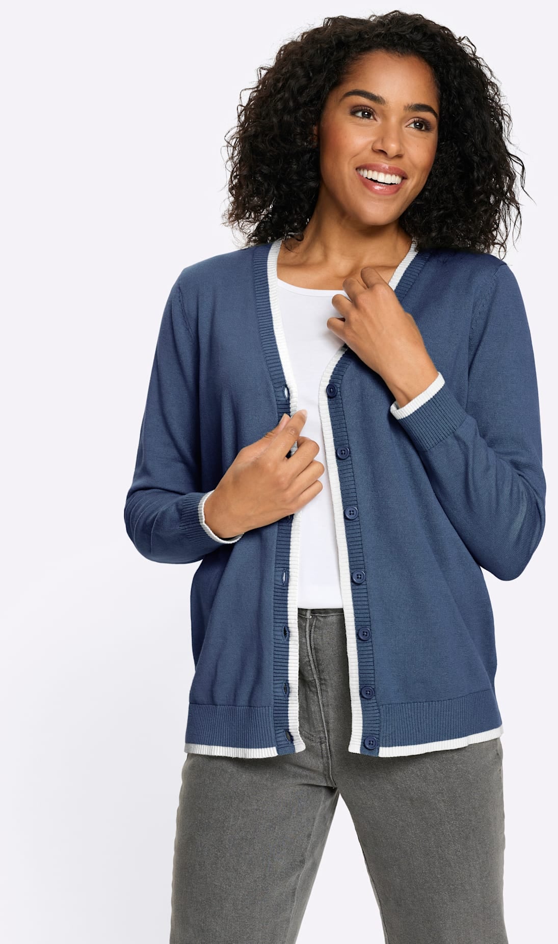 Classic Basics Strickjacke