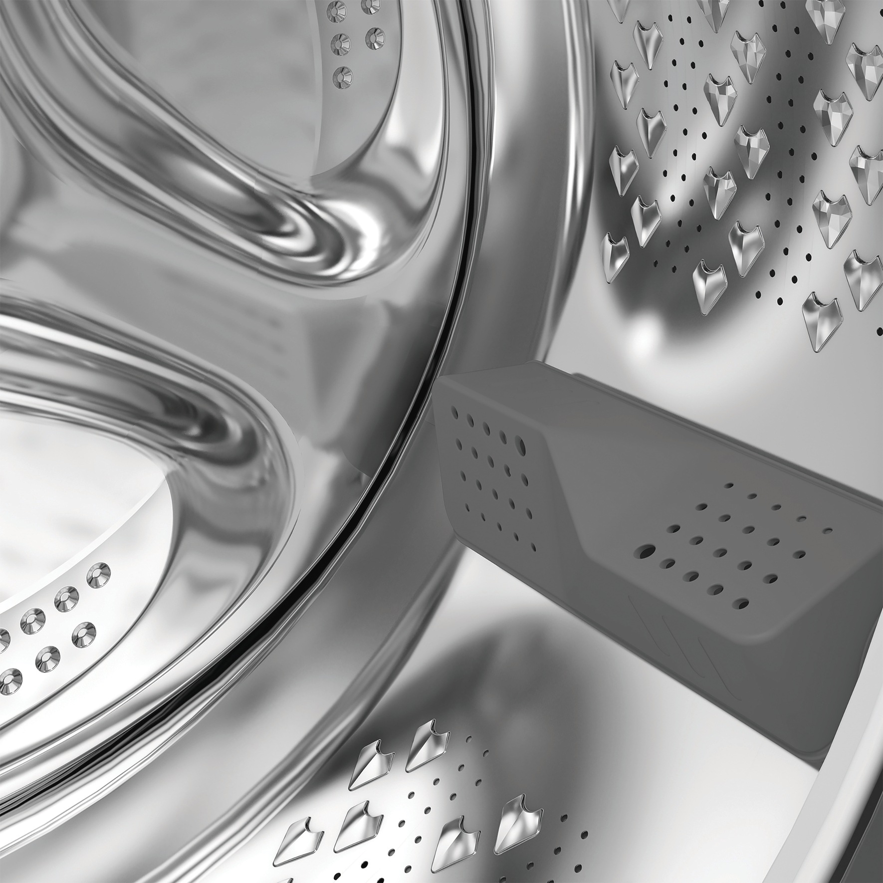 BAUKNECHT Waschmaschine »B WM 10A9 BS« 10 kg 1400 U/min Adaptive Wash – Intelligente Anpassung für perfekte Waschergebnisse