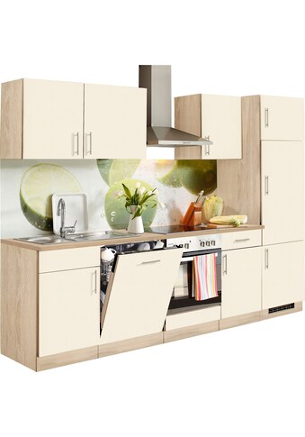 wiho Küchen Küchenzeile »Kiel«, mit E-Geräten, Breite 280 cm kaufen