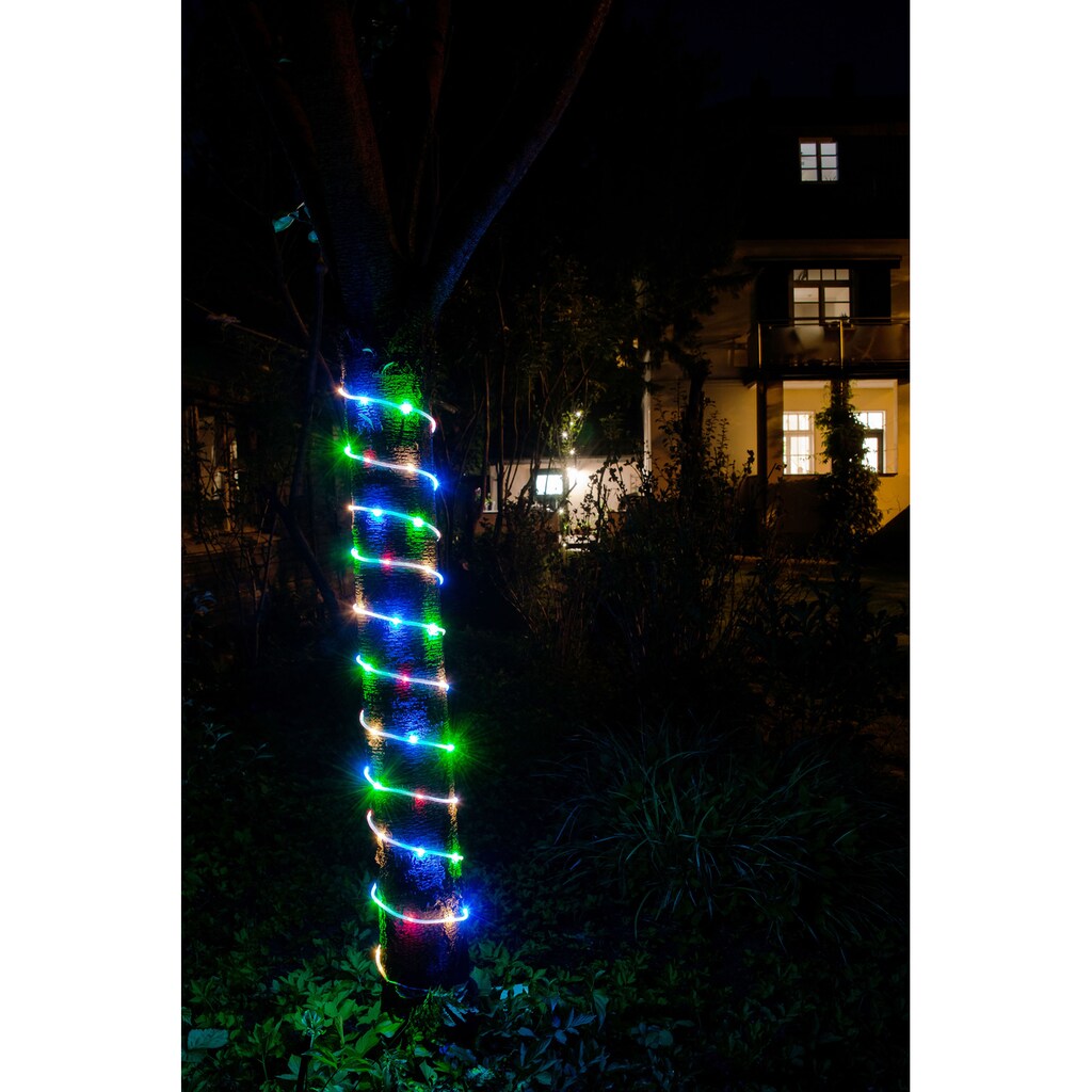 KONSTSMIDE LED-Lichterschlauch »Weihnachtsdeko aussen«, 65 St.-flammig