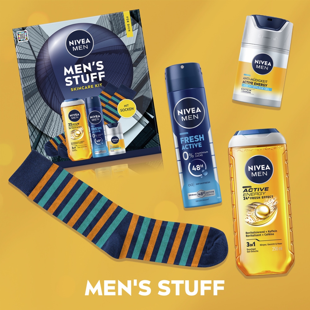 Nivea Men Hautpflege-Set »NIVEA Mens Stuff Set«