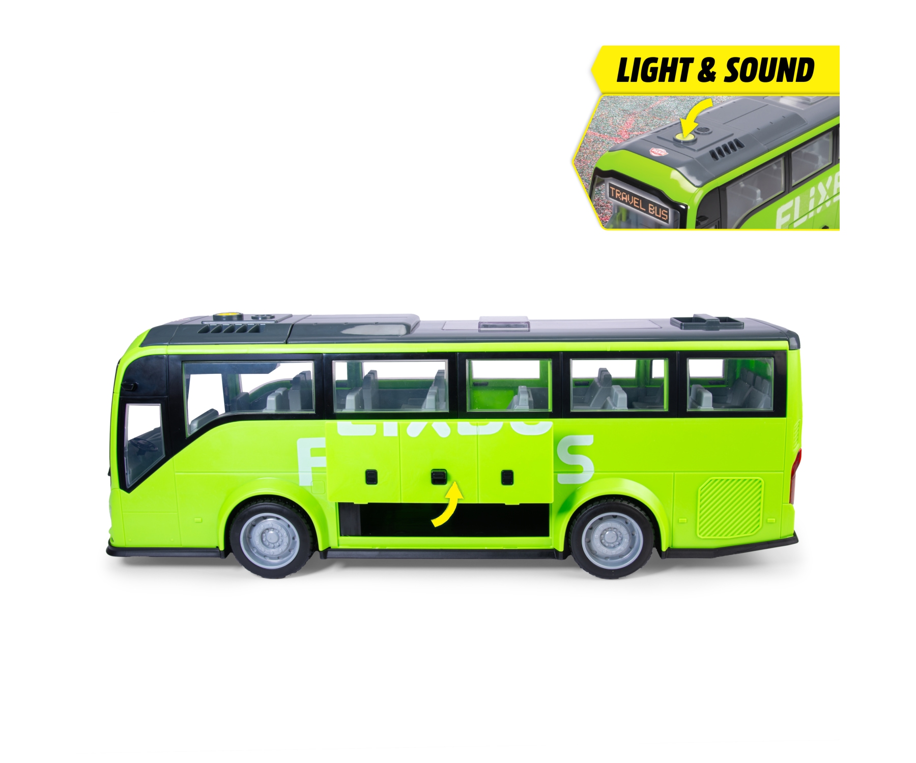 Dickie Toys Spielzeug-Bus »Giant Flixbus« mit Licht und Sound
