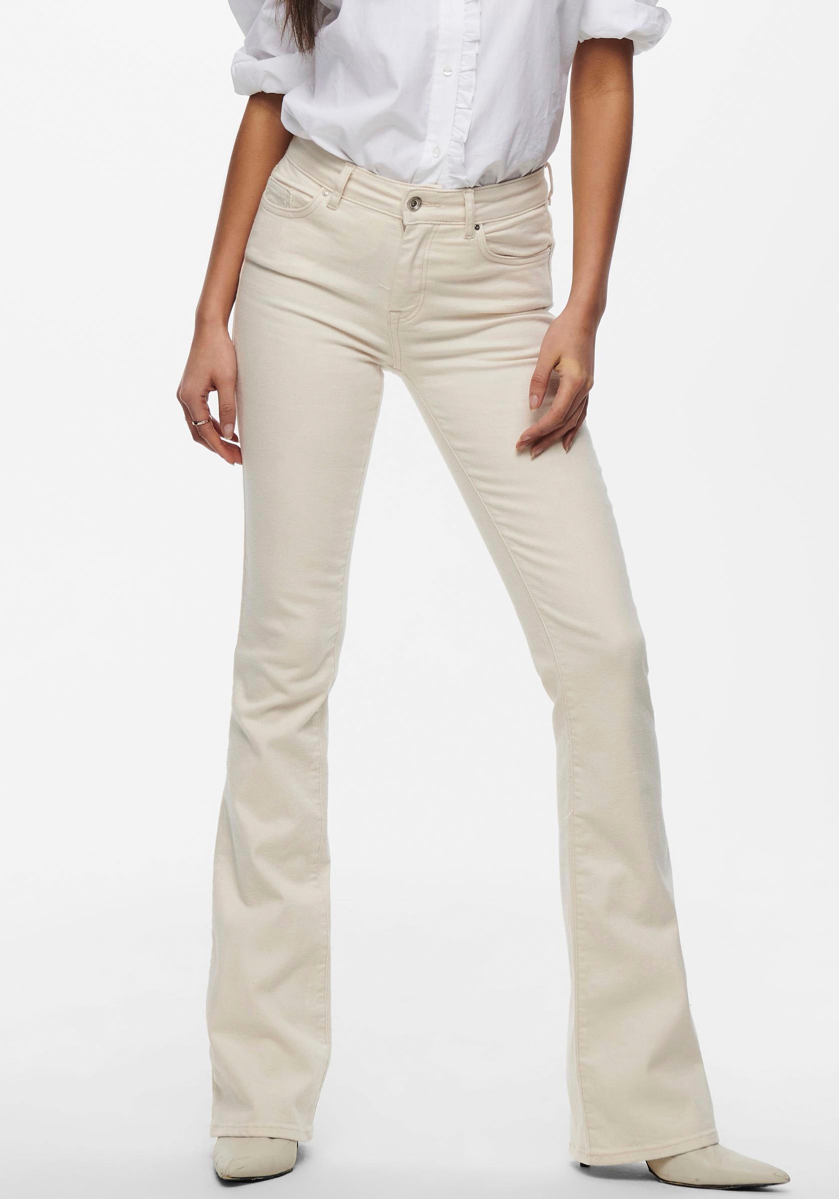 Only Bootcut-Jeans »ONLBLUSH LIFE MID FLARED«